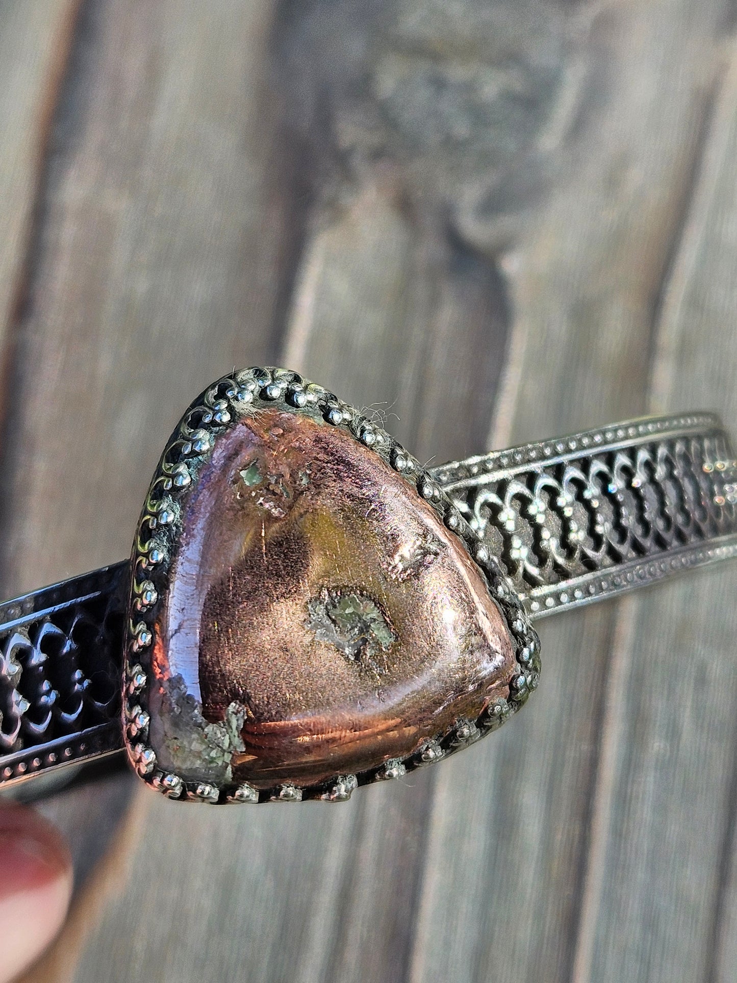 Native Copper Cuff Bracelet