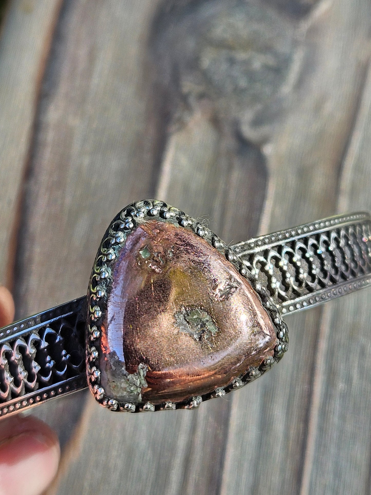 Native Copper Cuff Bracelet