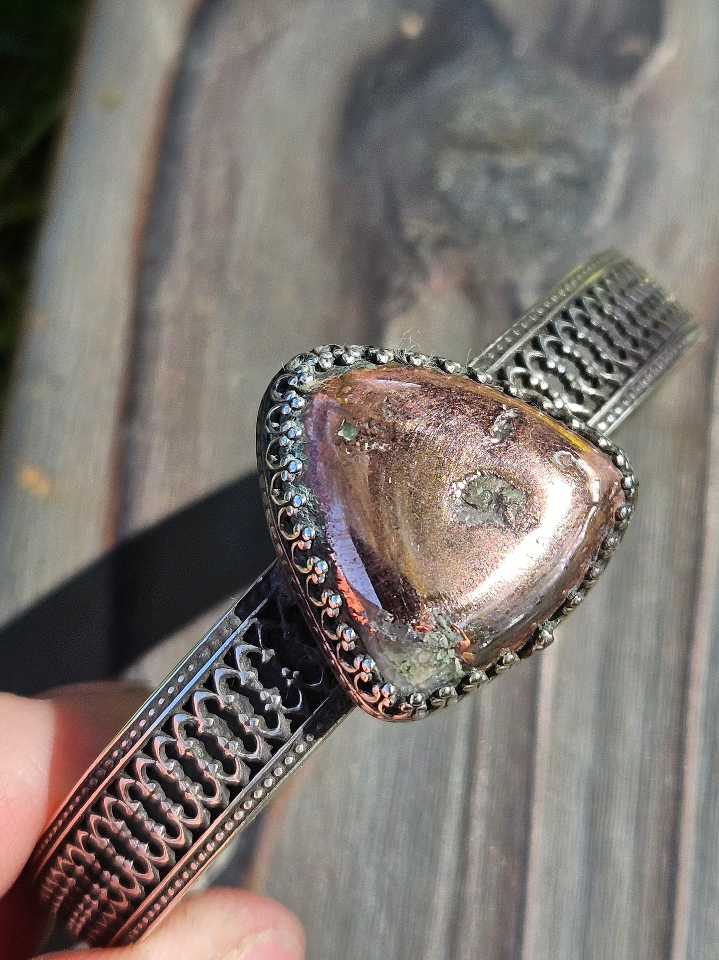 Native Copper Cuff Bracelet
