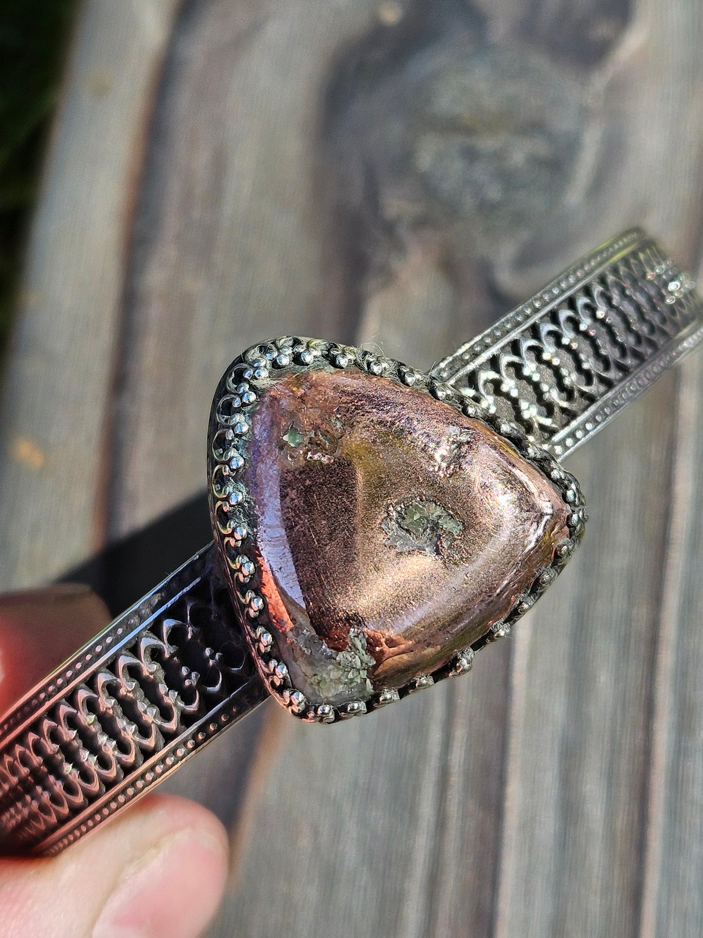 Native Copper Cuff Bracelet