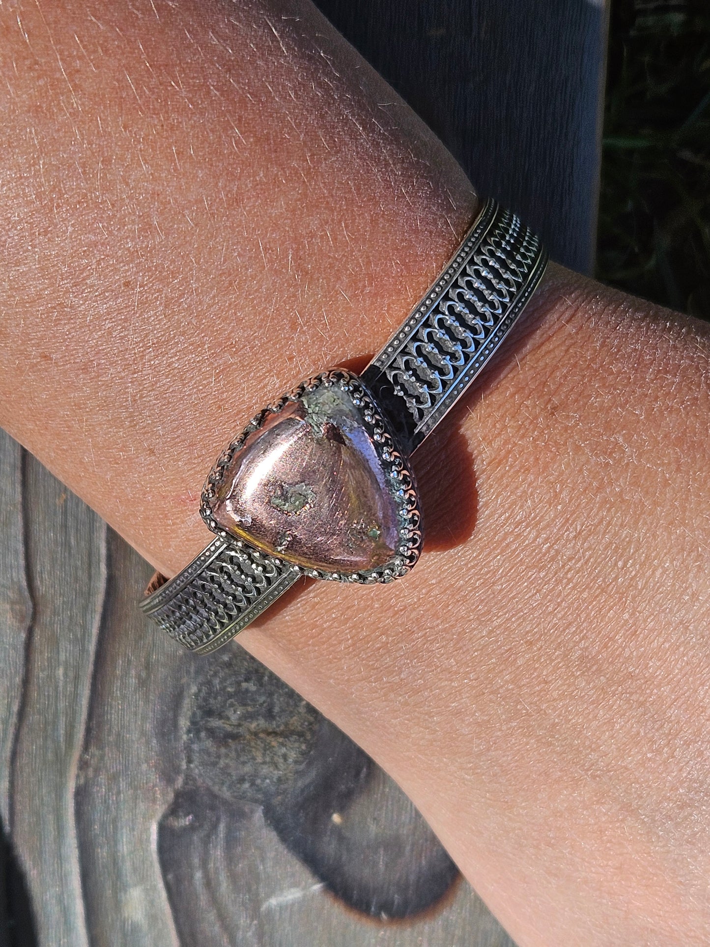 Native Copper Cuff Bracelet