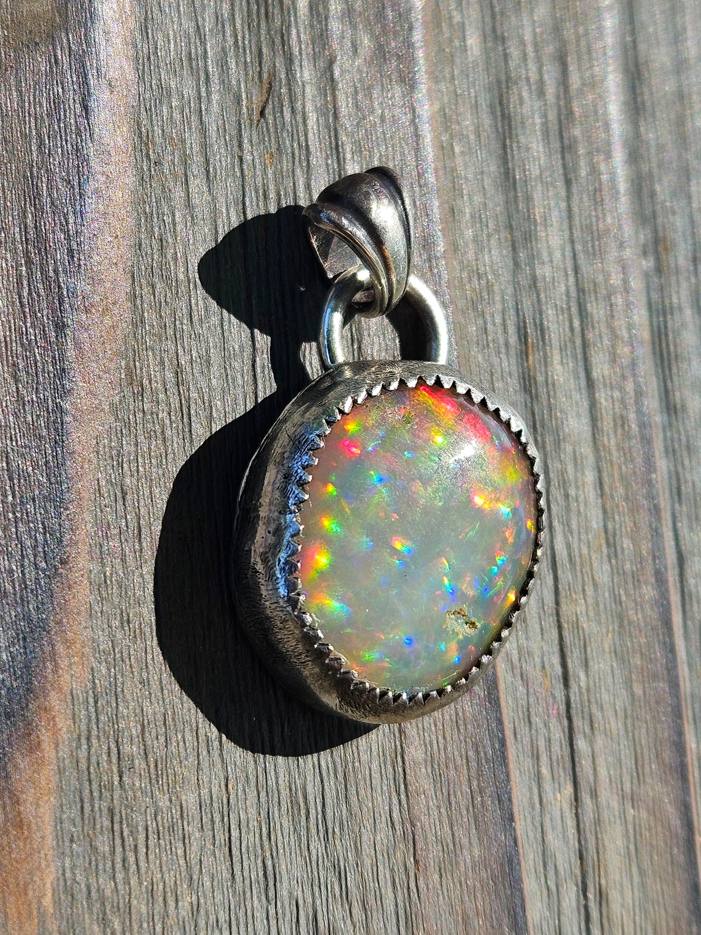 "Majesty" Ethiopian Opal Pendant