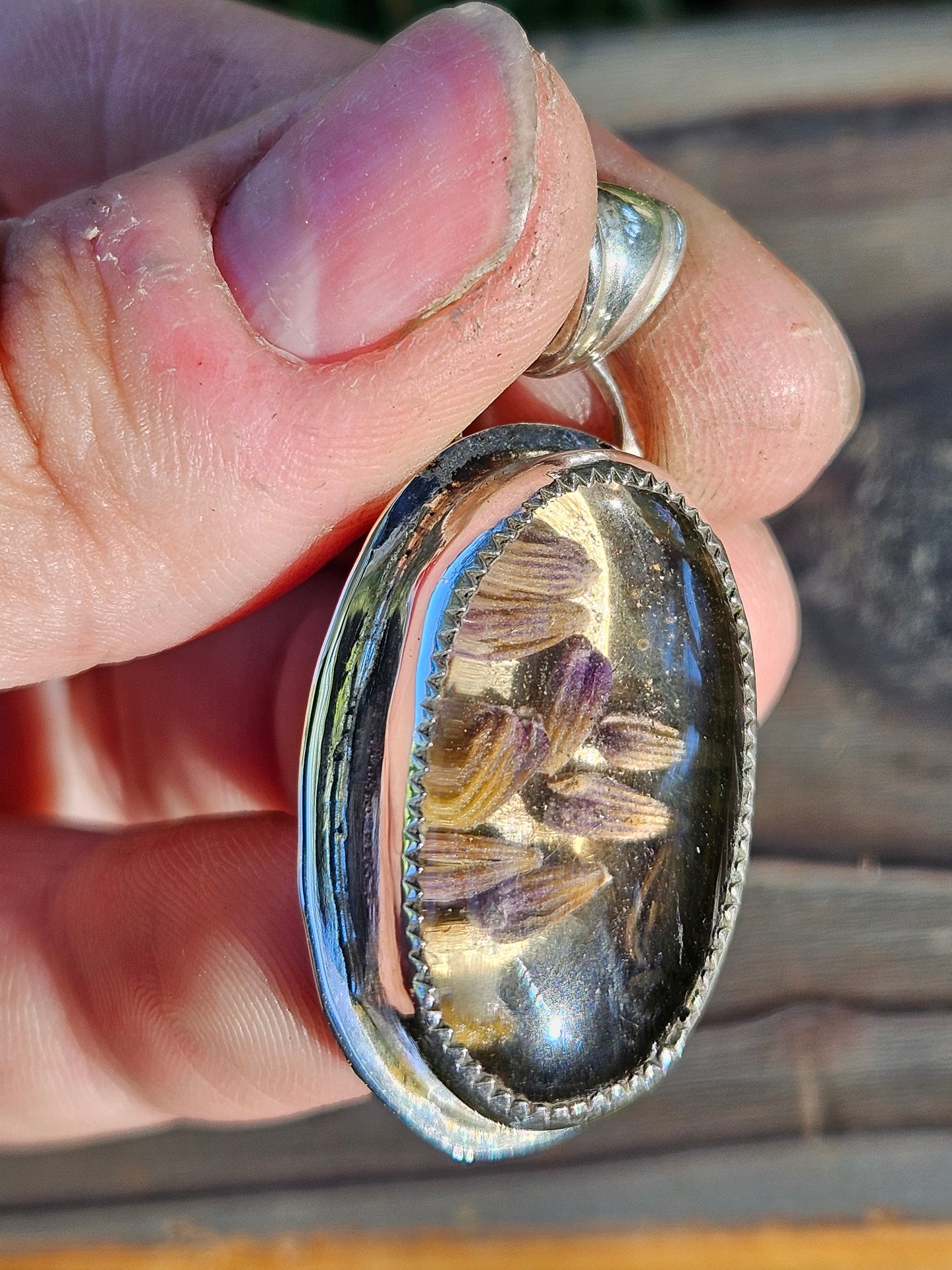"Lavender Dance" Pendant