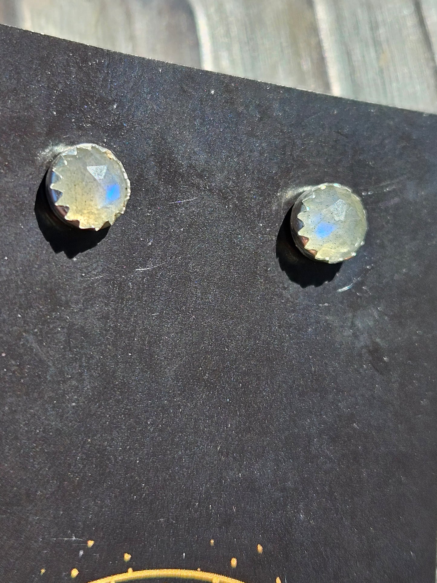Moonstone Stud Earrings