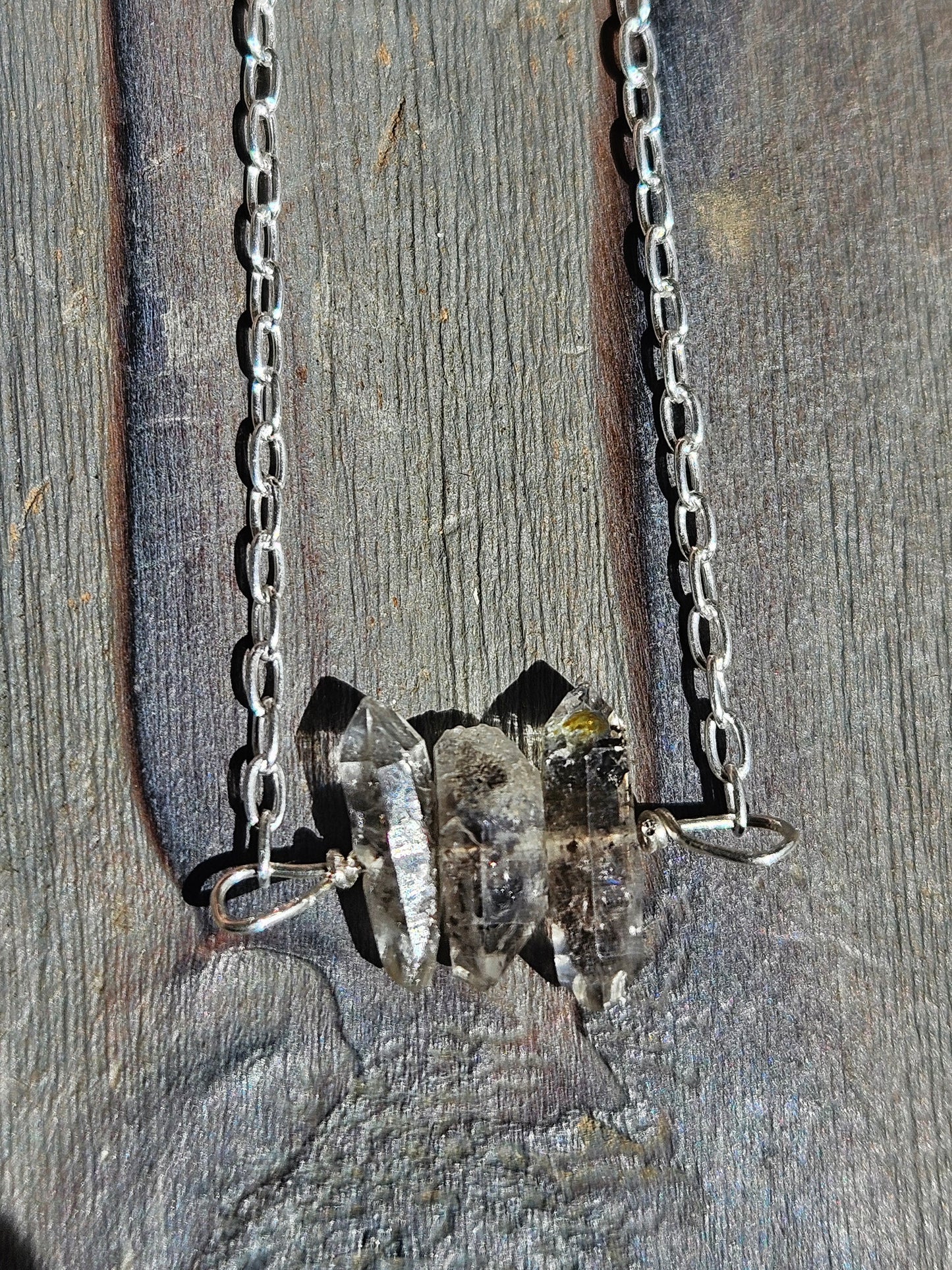 Herkimer Diamond Necklace 18in