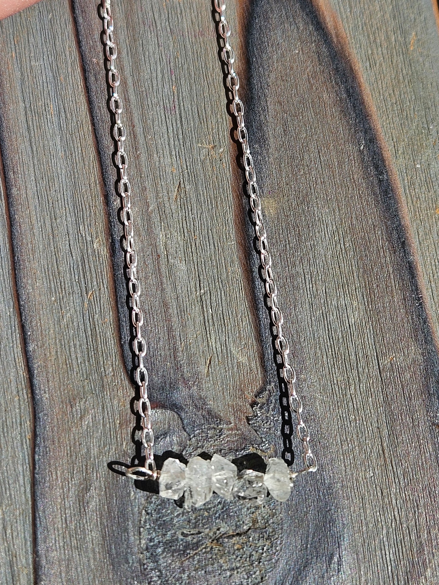 Herkimer Diamond Necklace 18in