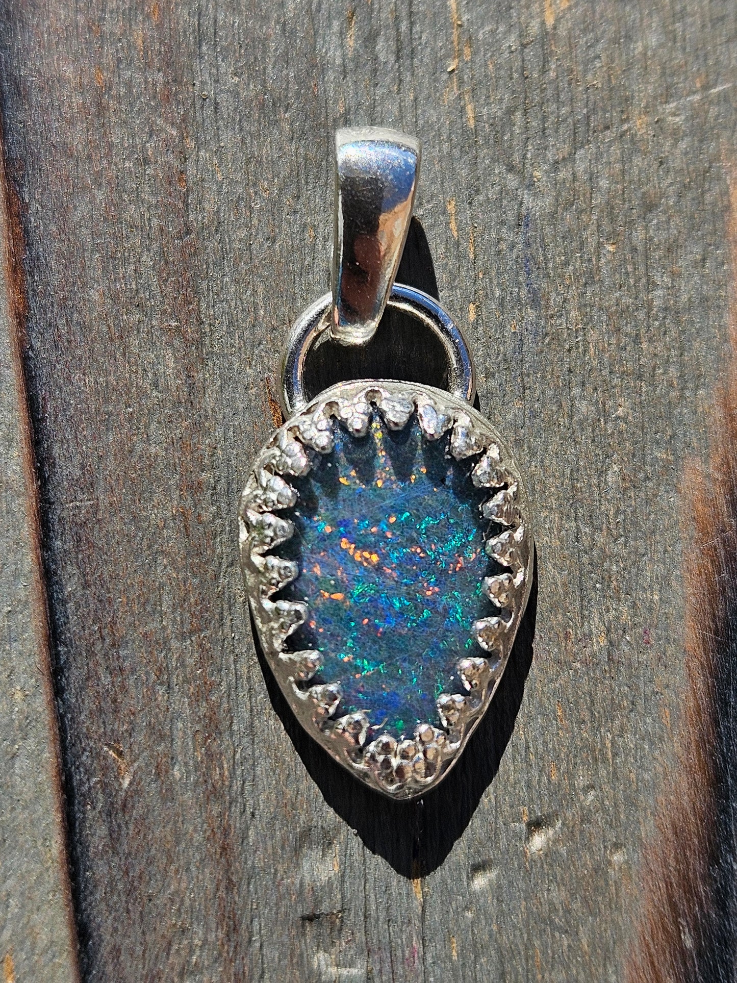 Coober Pedy Opal Pendant