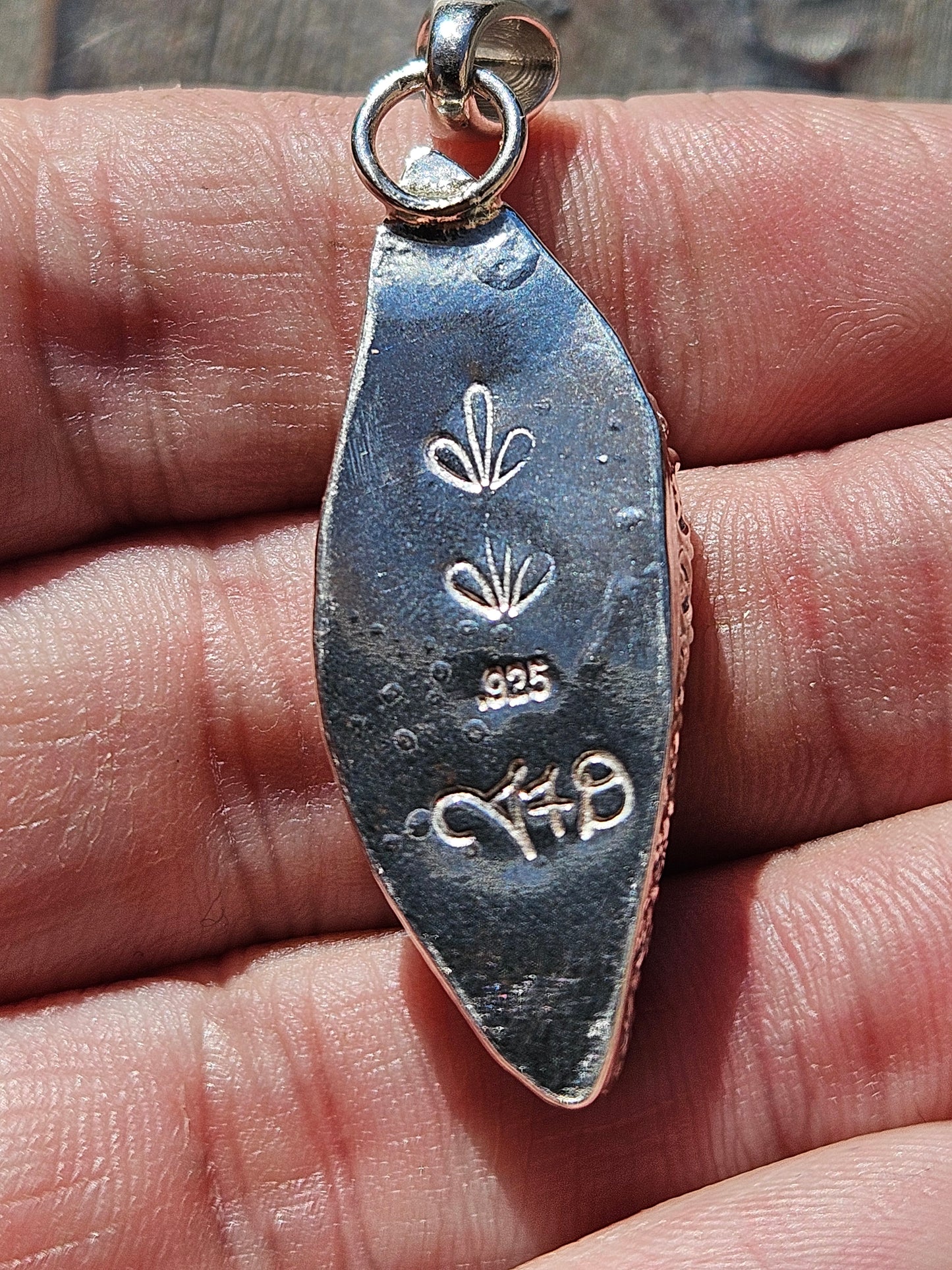 Purple Labradorite Pendant