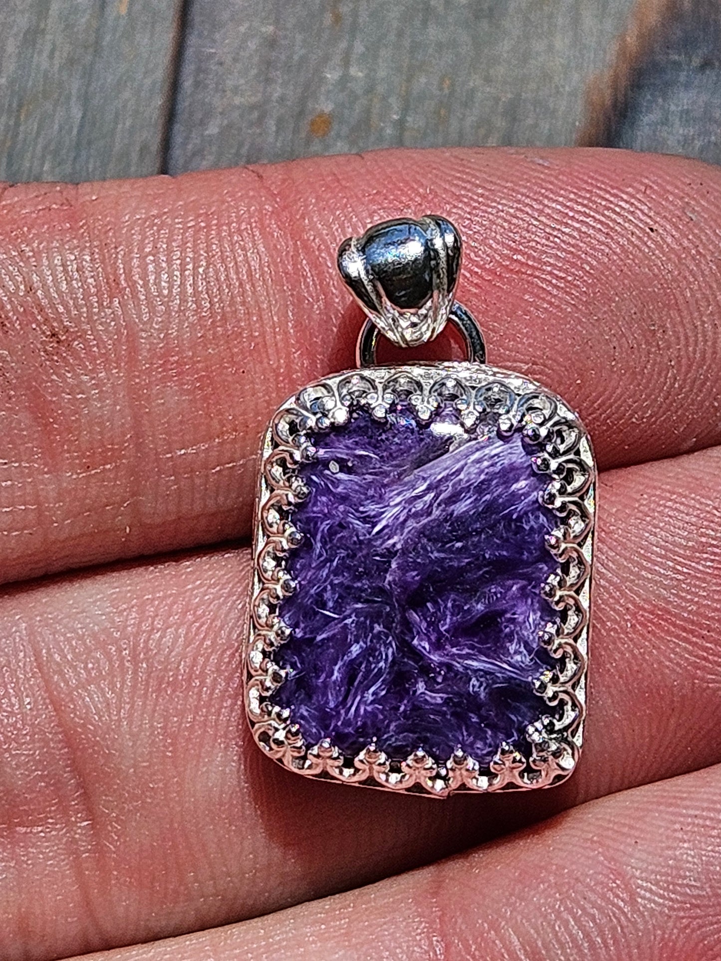 Charorite Pendant