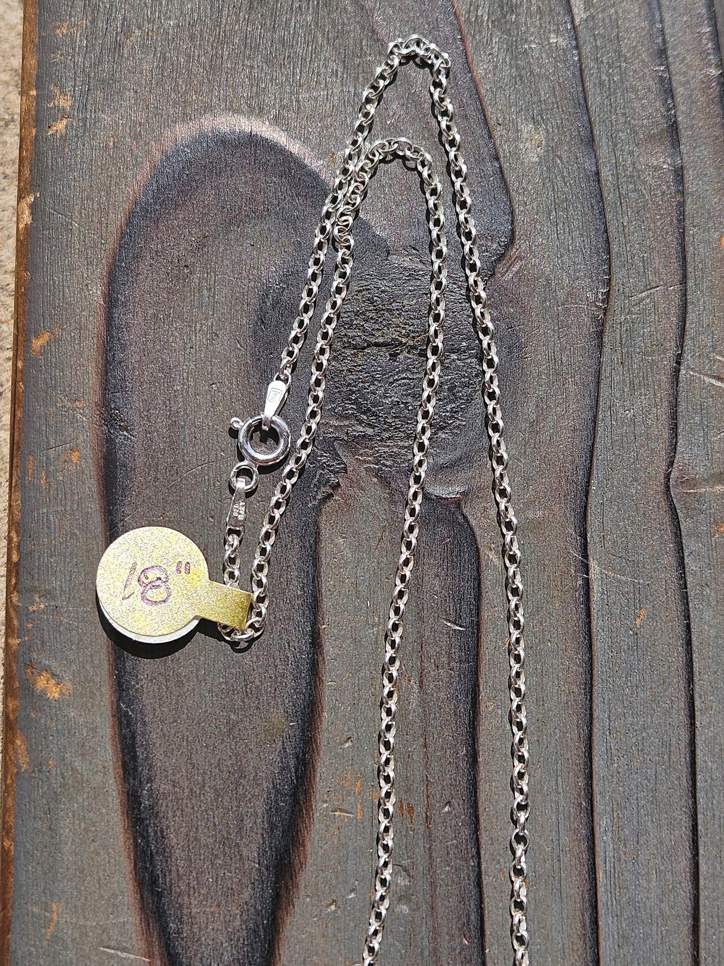 Galaxy Opal Cedar Necklace, 20in