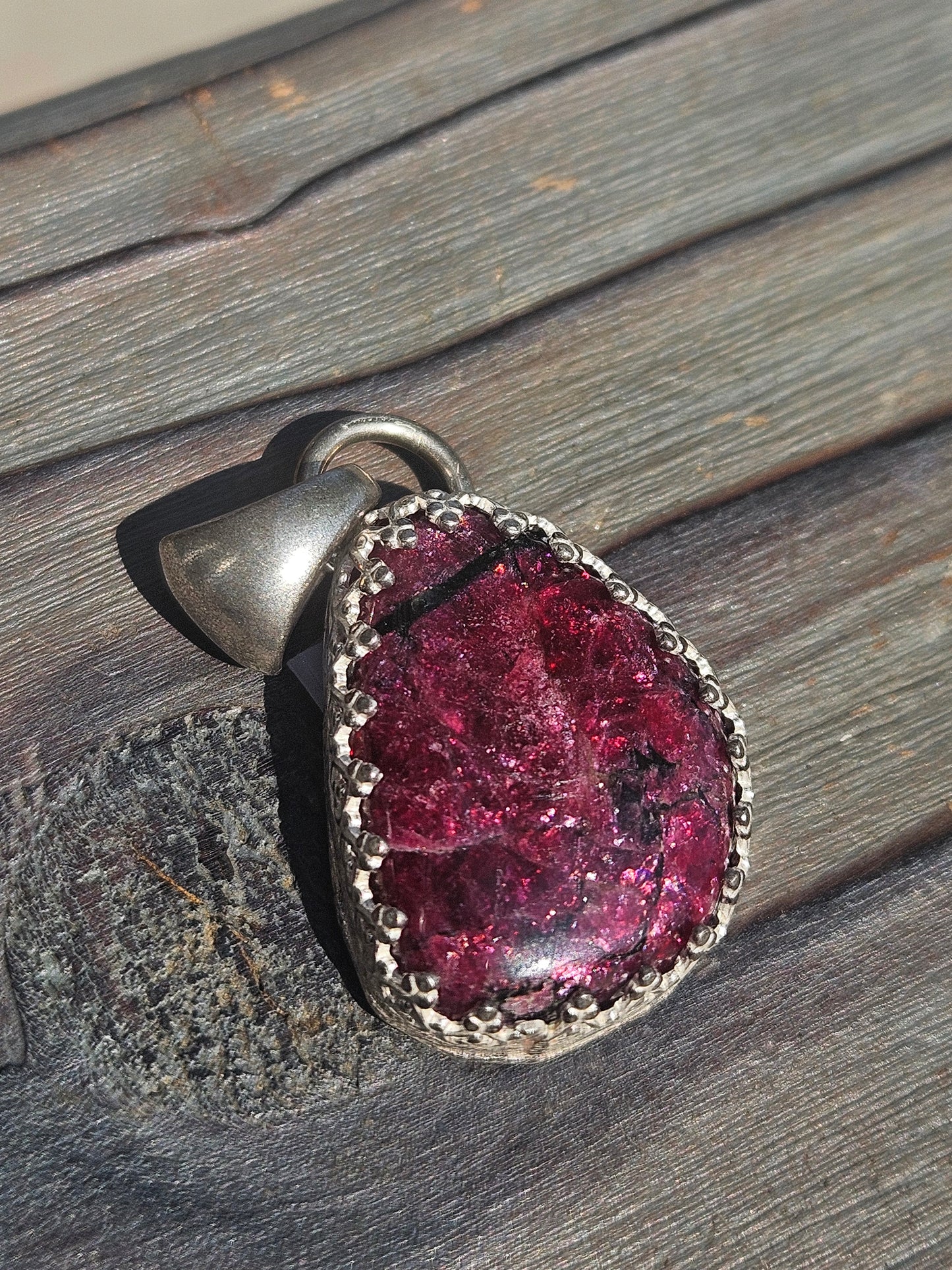 Eudialyte Pendant