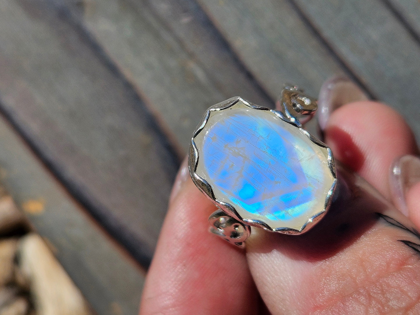 Moonstone Ring, Size 9.5