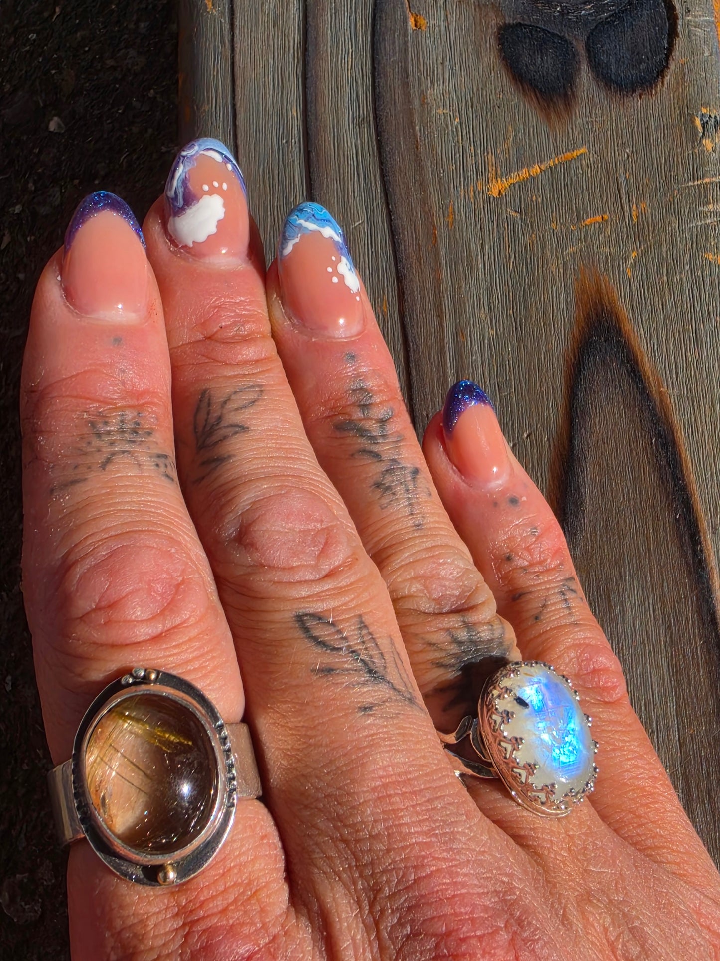 Moonstone Ring, Size 7