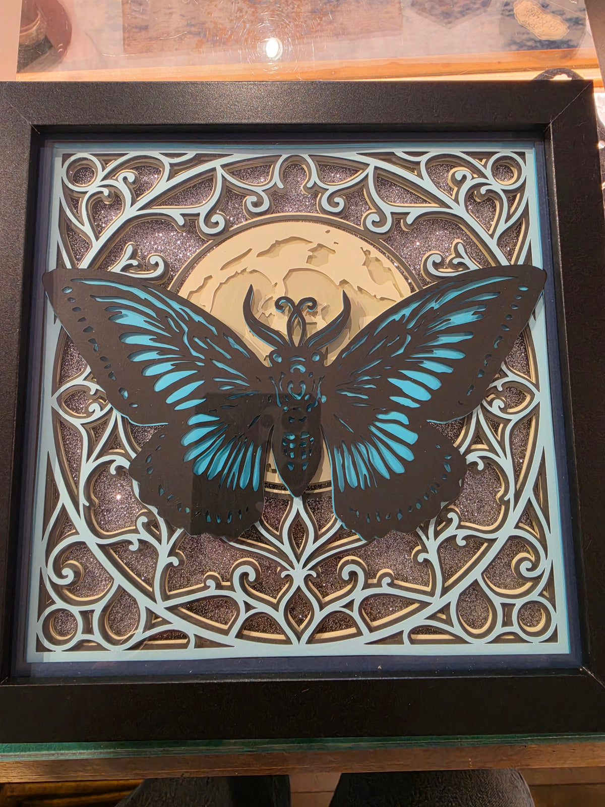 Crafted by Chloe Butterfly Shadow box