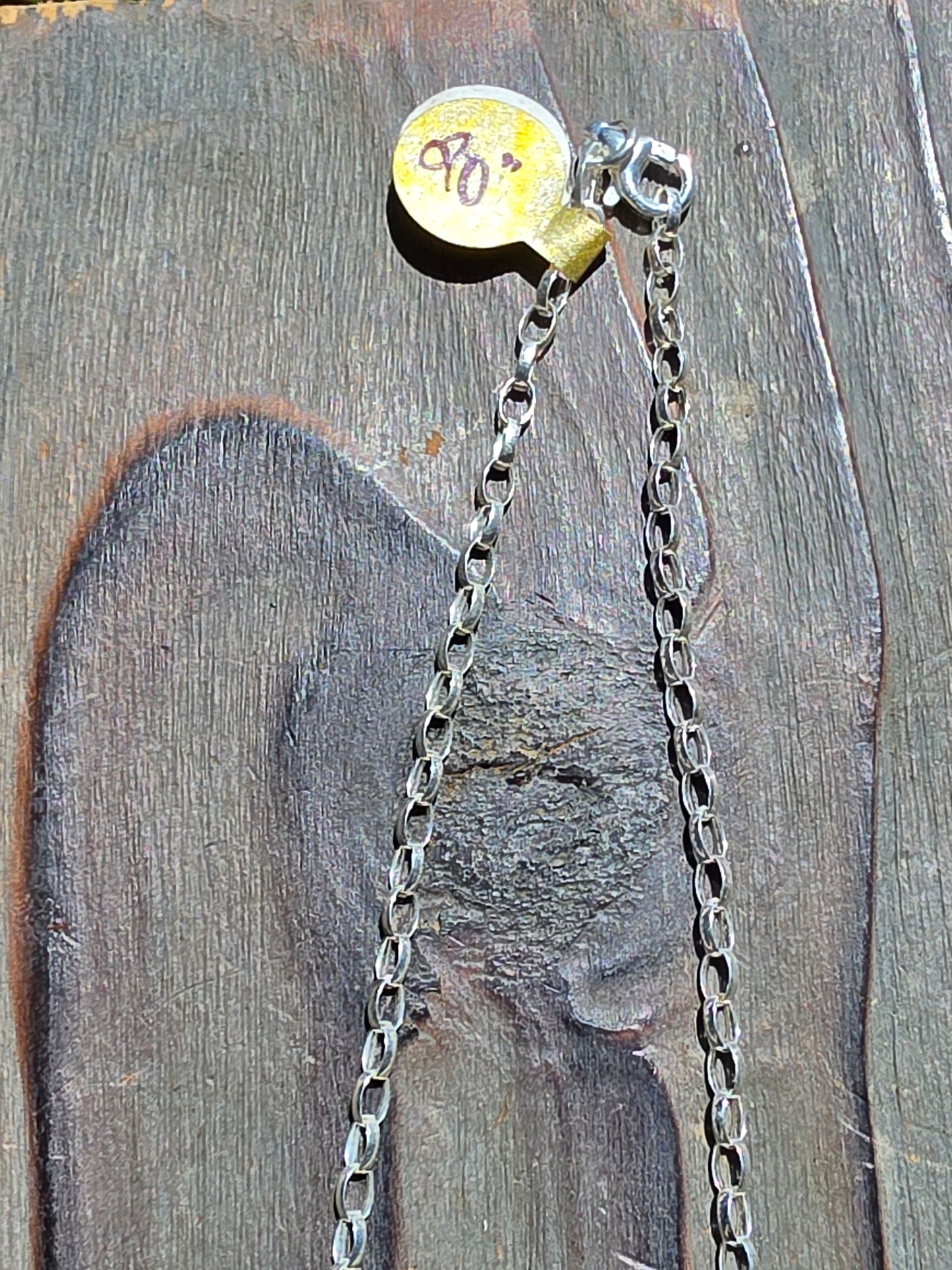 Galalxy Opal Cedar Necklace, 20in