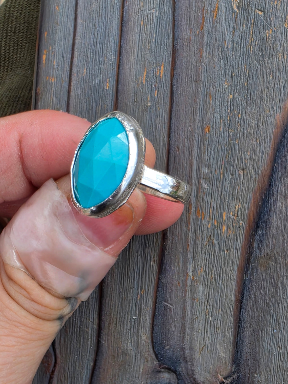 Turquoise Ring, Size 6.5