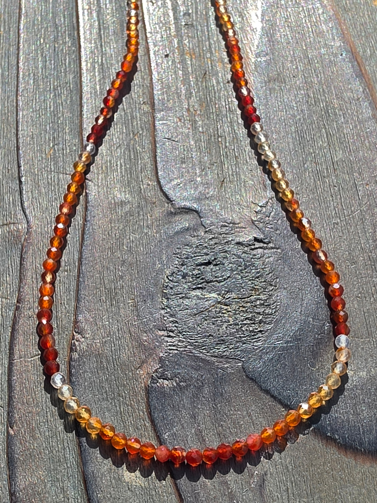Carnelian Necklace, 16in