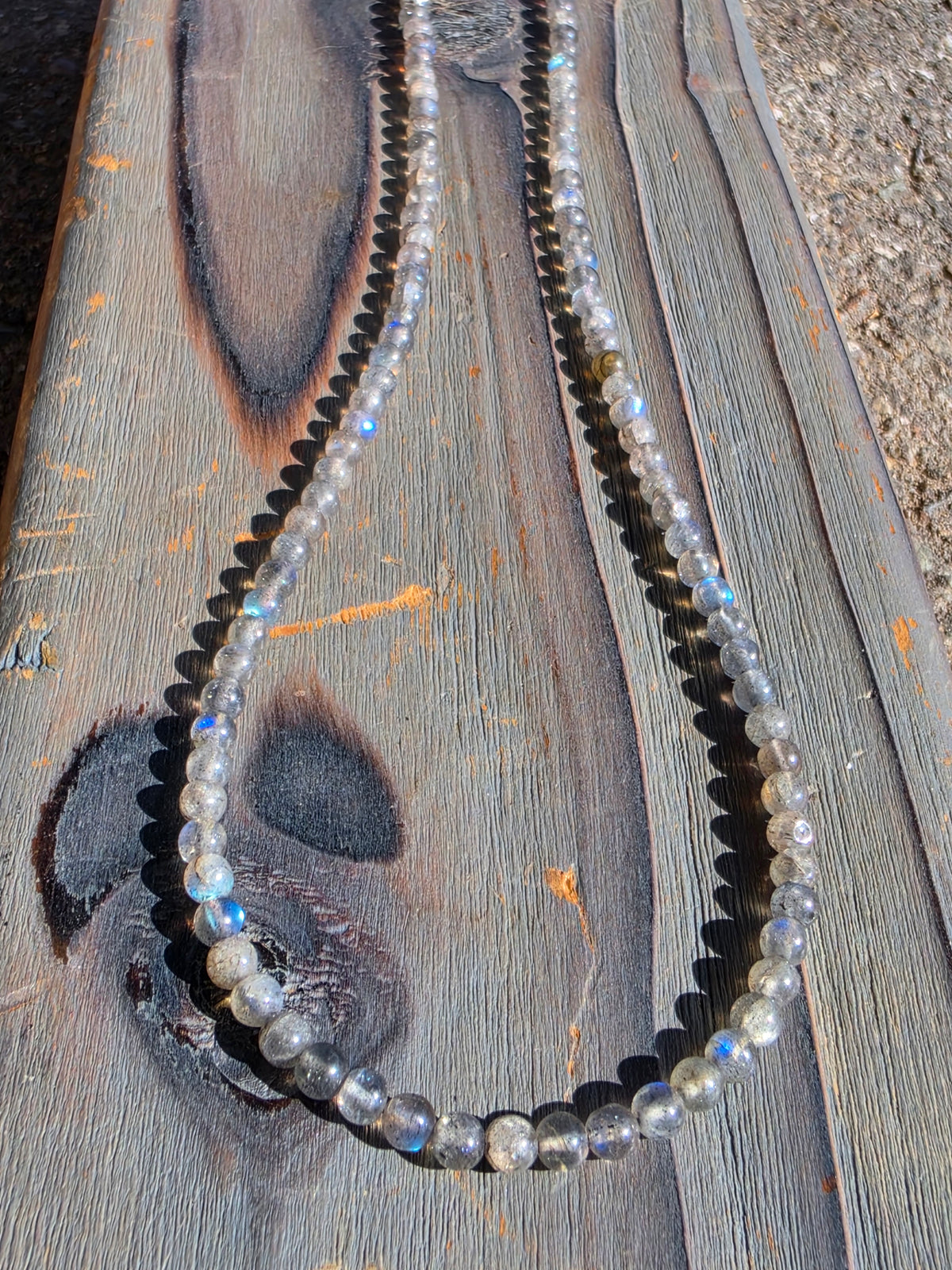 Labradorite Necklace, 18in