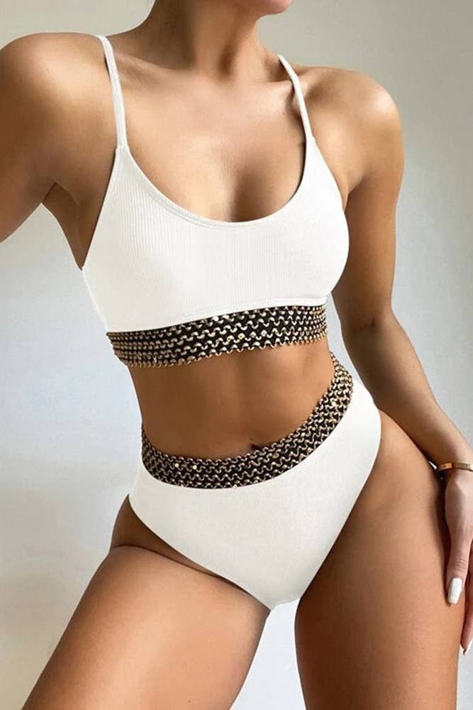 High Waist Swimsuit 2 Piece Set BOTTOM