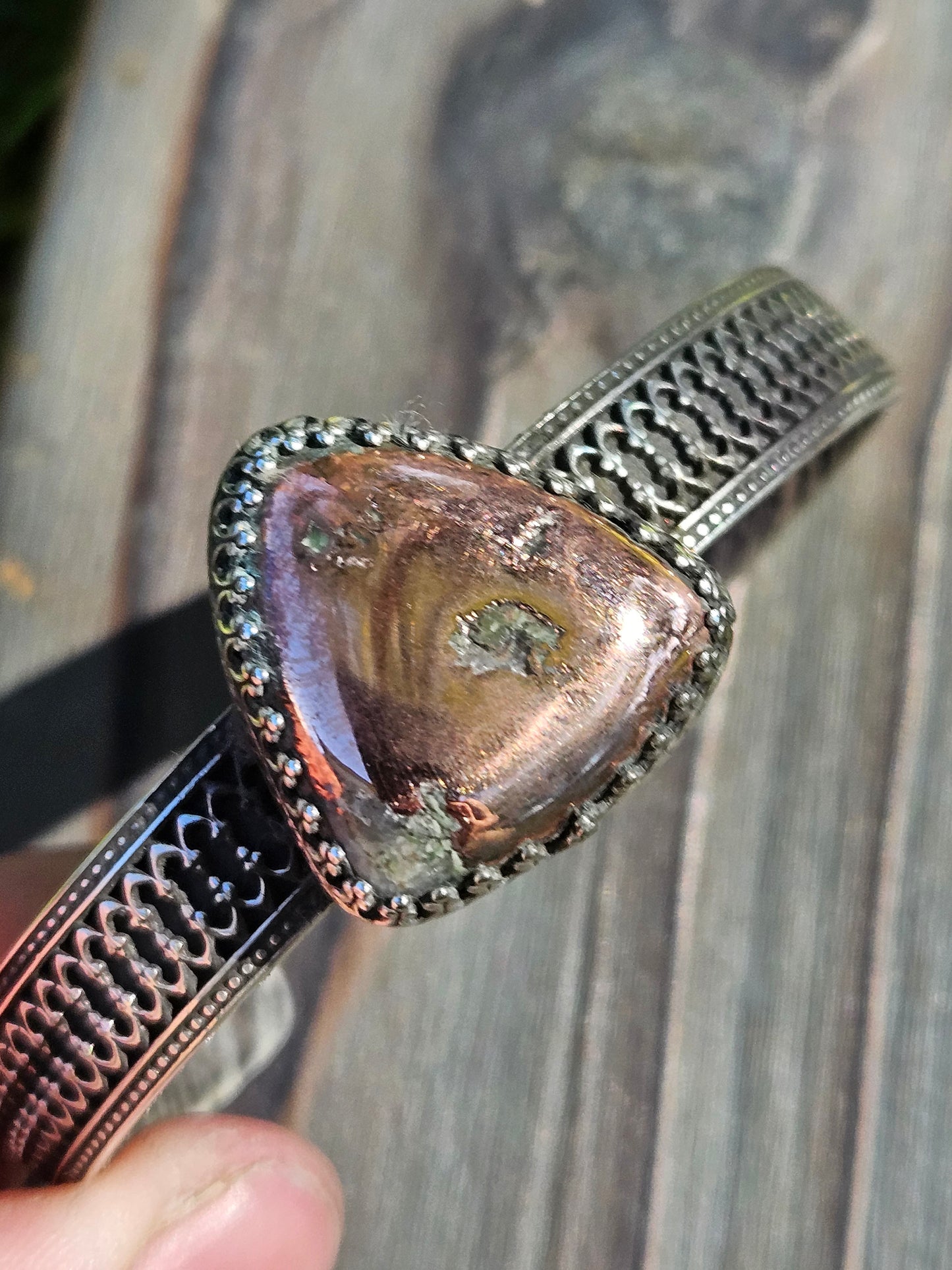 Native Copper Cuff Bracelet