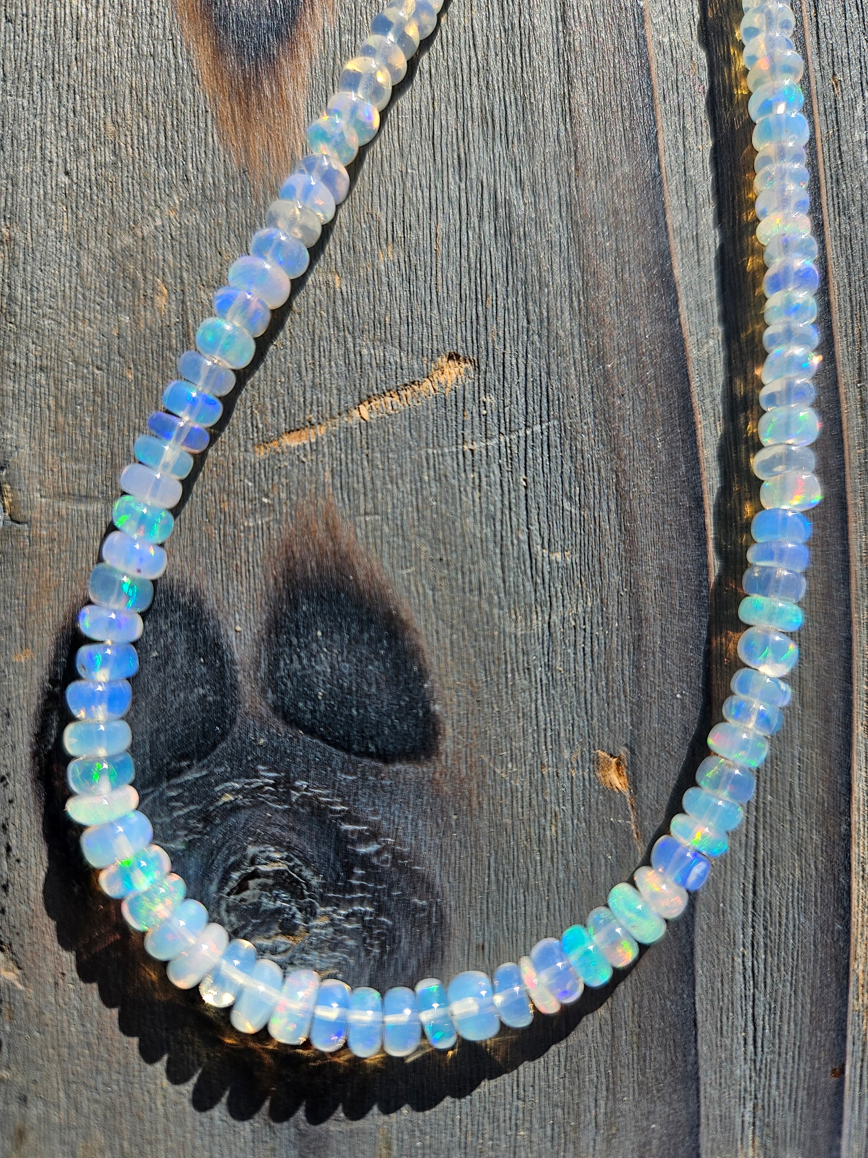 Natural Ethiopian opal rough pendant in 925 silver opal necklace opal  pendant | eBay