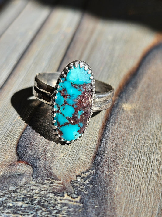 Heubi Turquoise Ring, 8