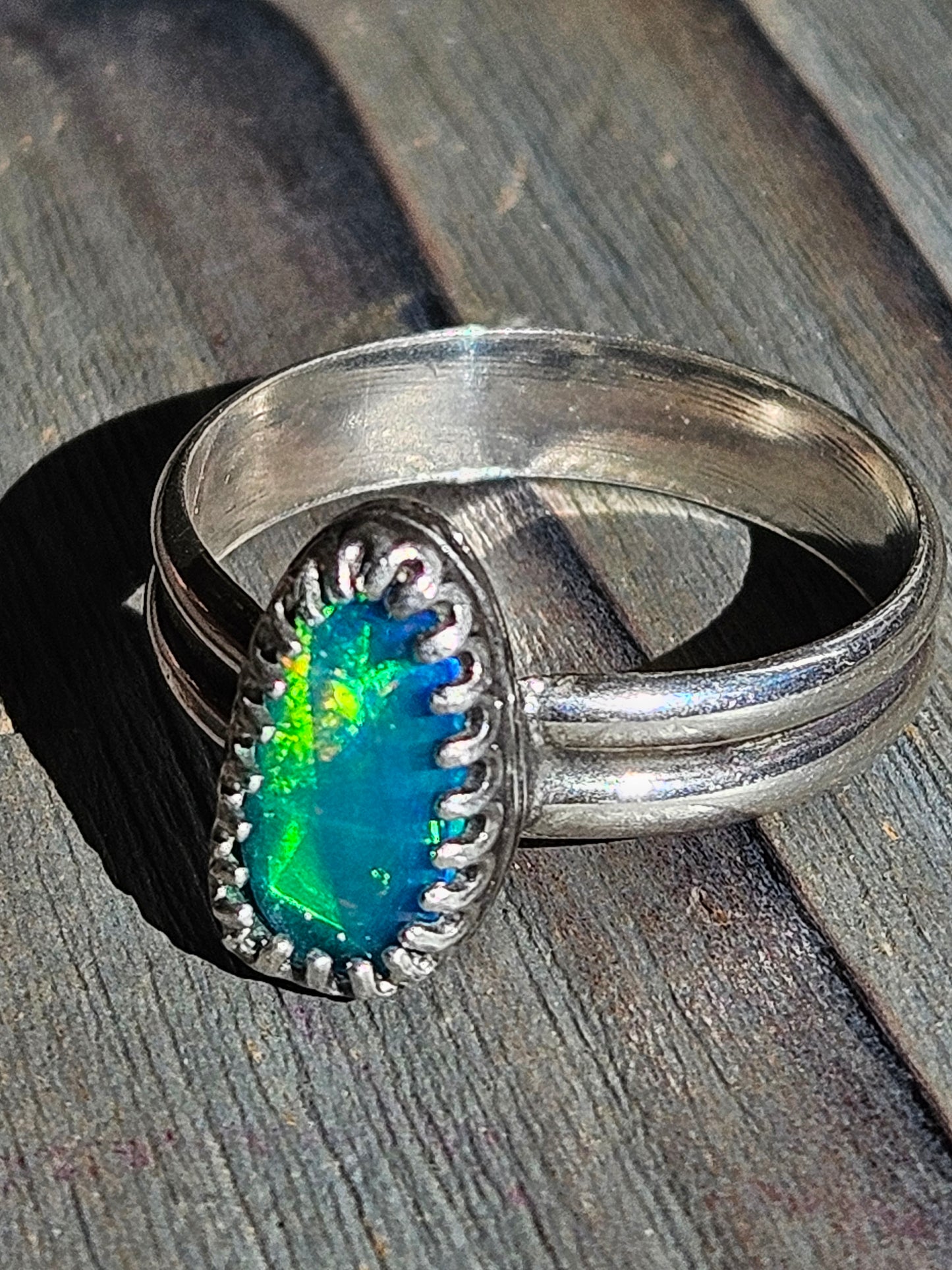 Parabia Opal Ring, 7.5