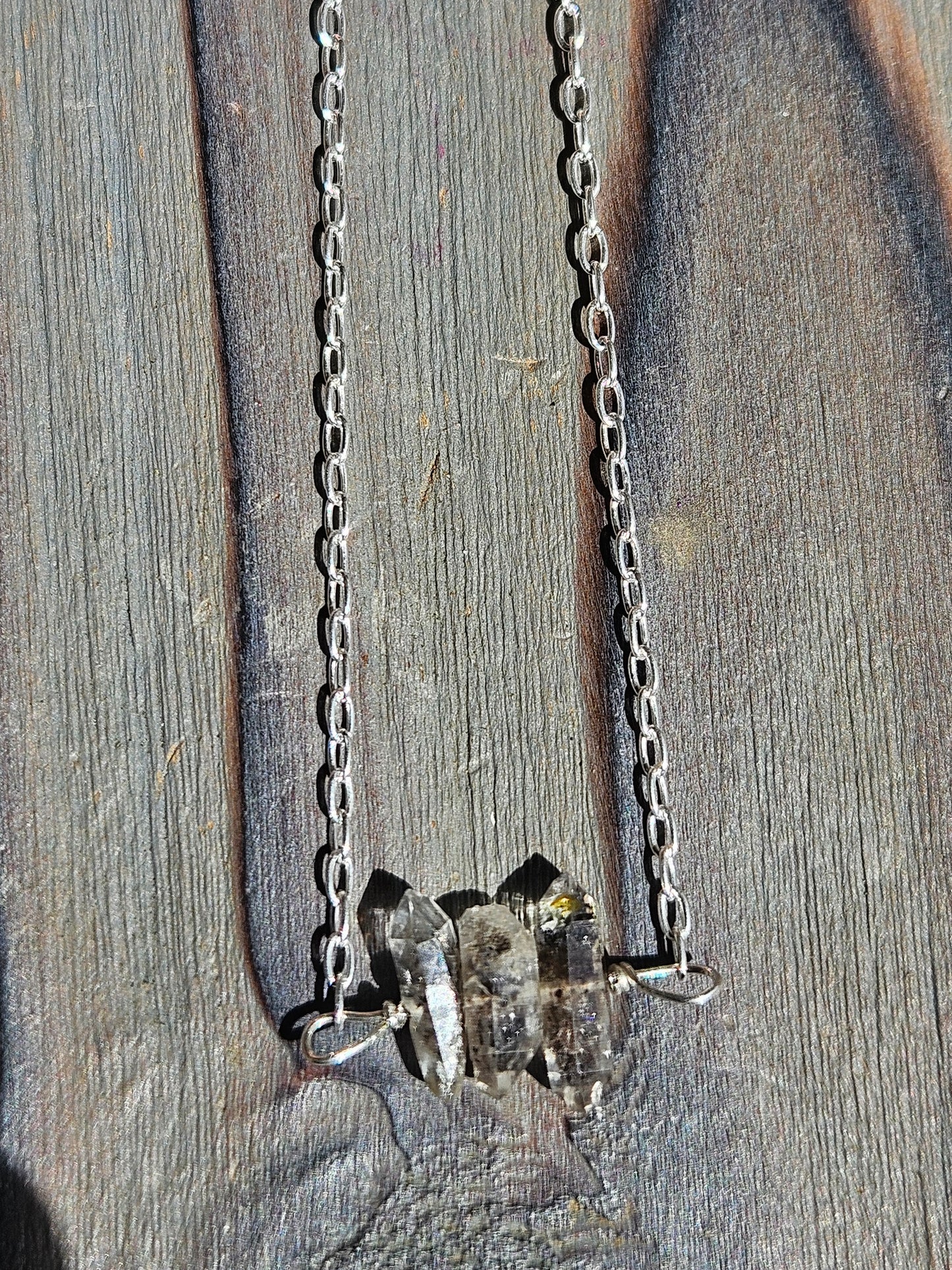 Herkimer Diamond Necklace 18in
