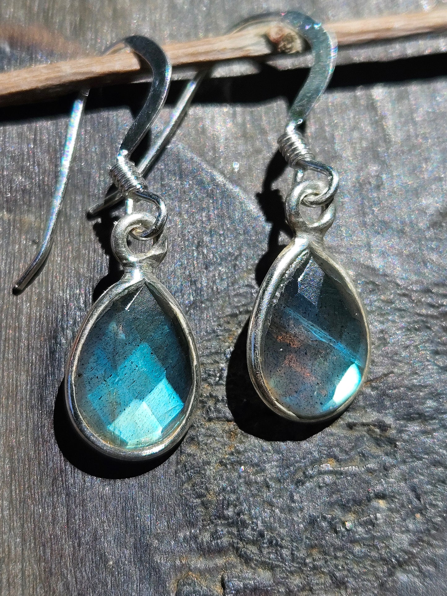 Labradorite Earrings