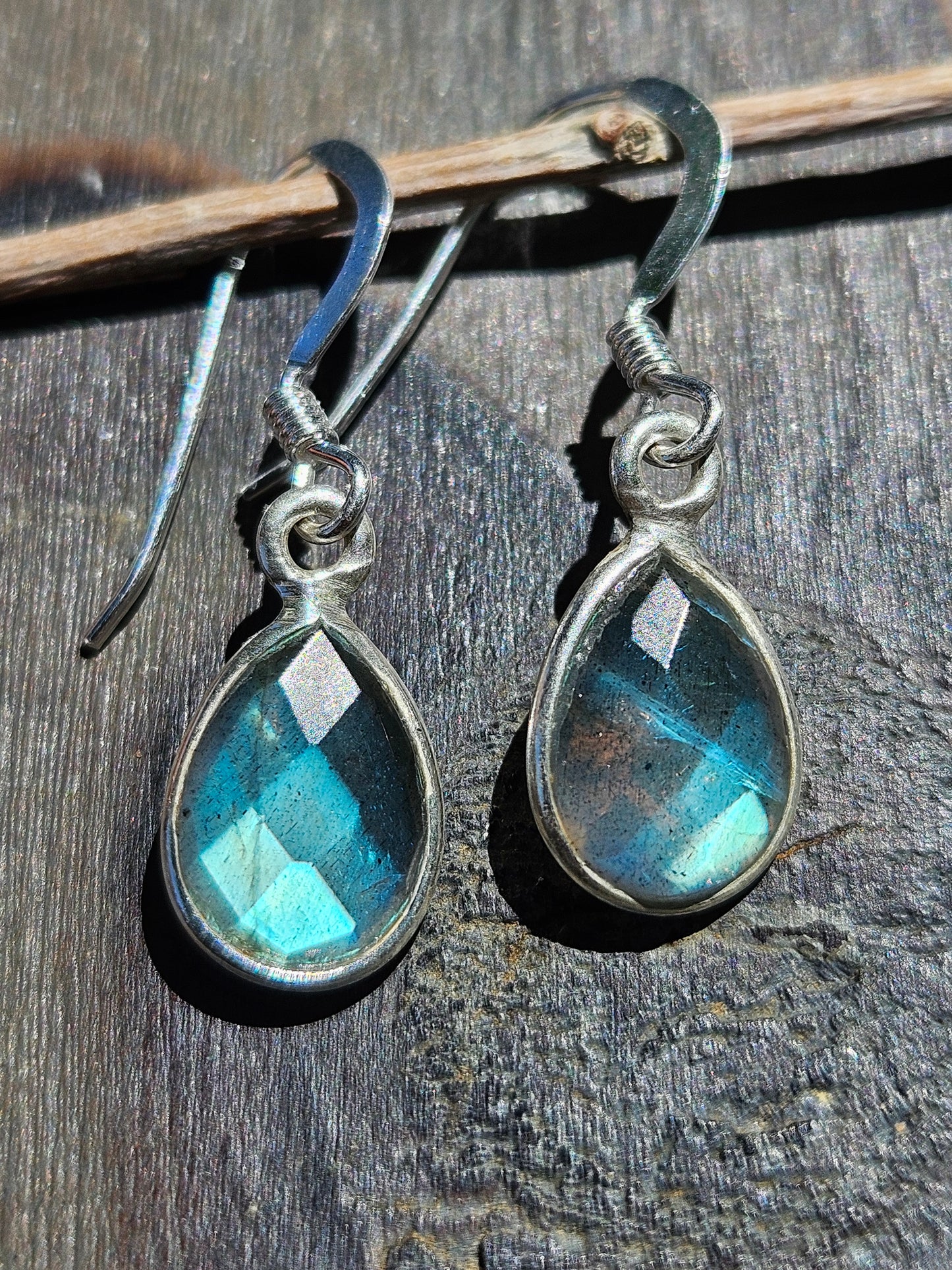 Labradorite Earrings