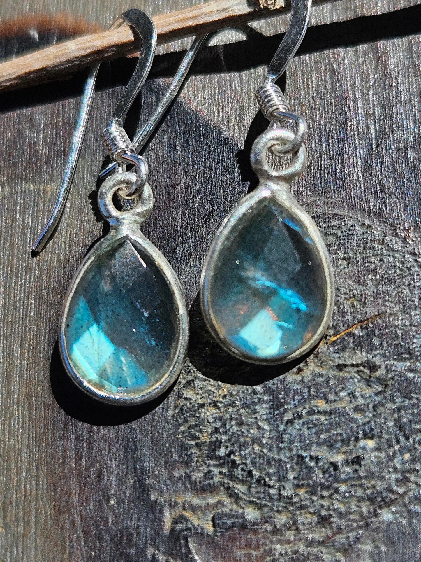 Labradorite Earrings