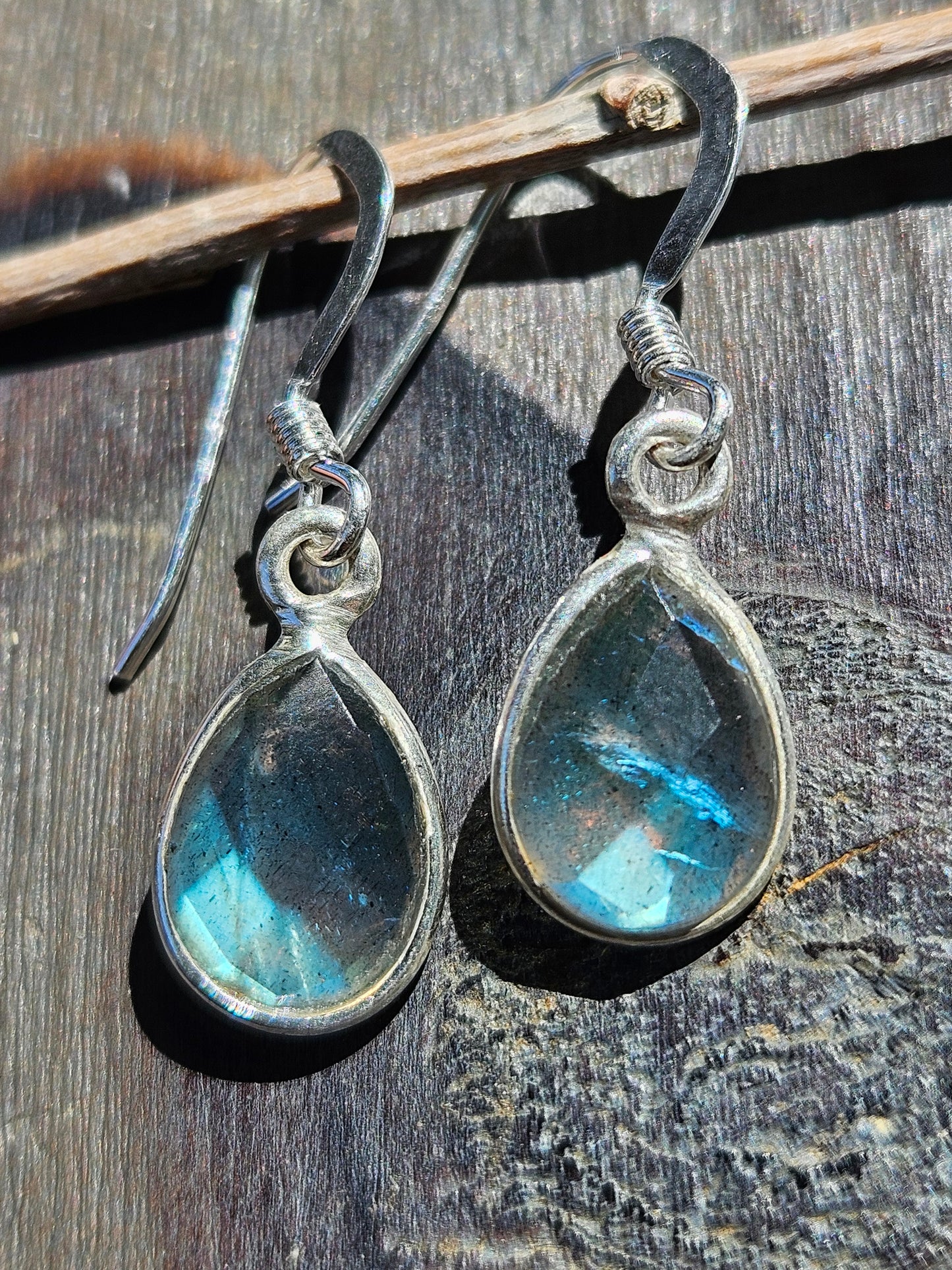 Labradorite Earrings