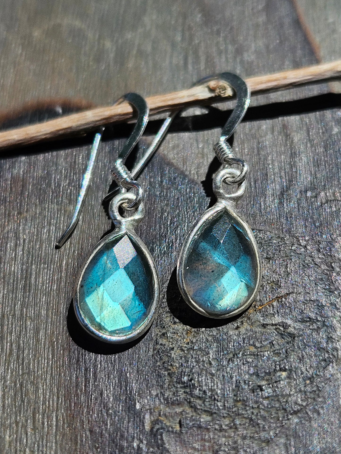 Labradorite Earrings