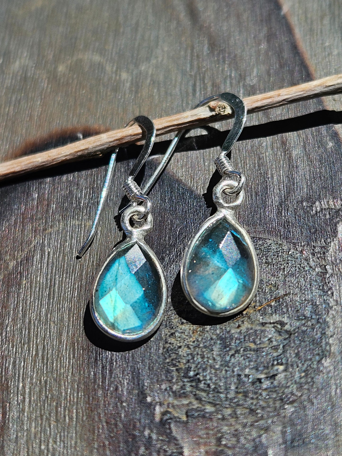 Labradorite Earrings