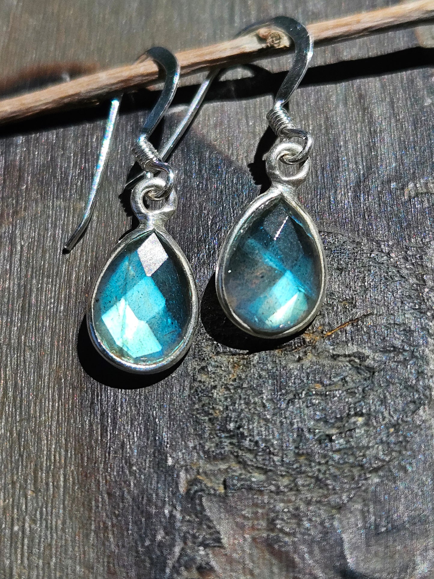 Labradorite Earrings