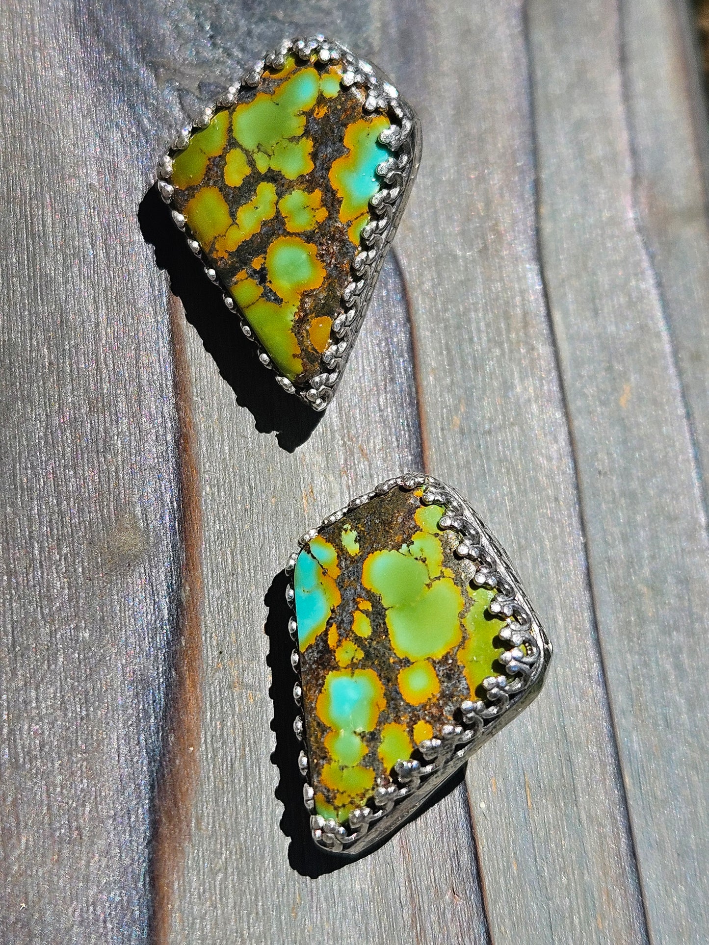 Heubi Turquoise Stud Earrings