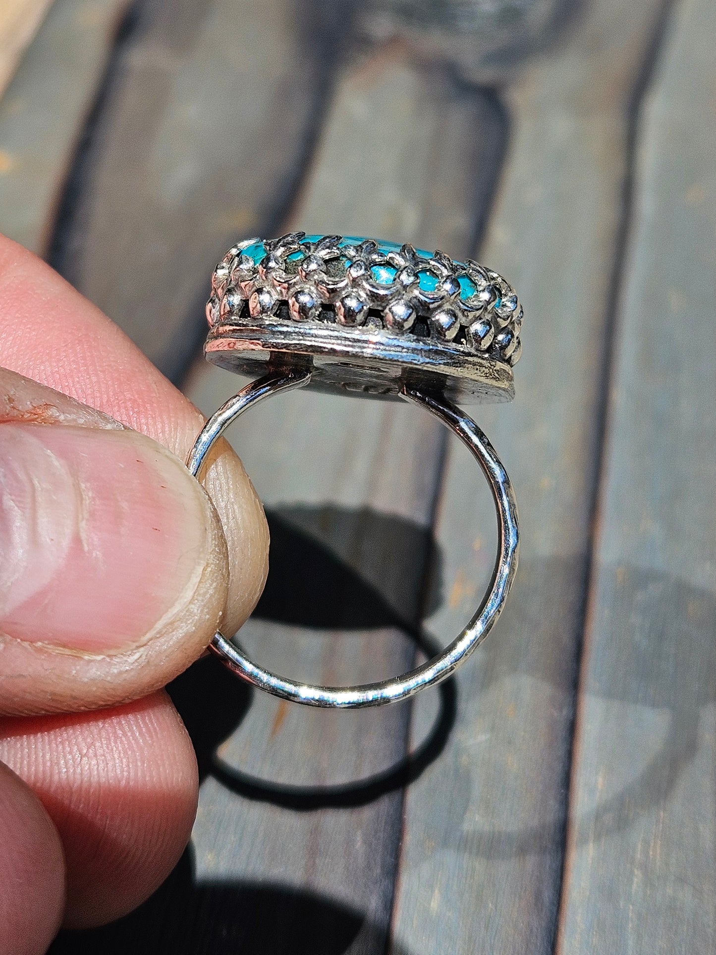 Turquoise Ring, Size 8.5