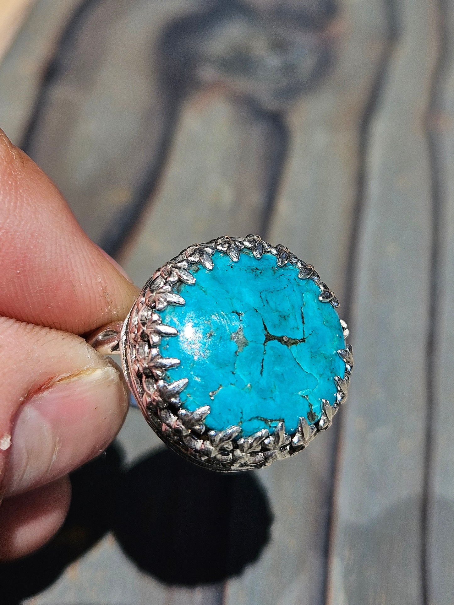 Turquoise Ring, Size 8.5