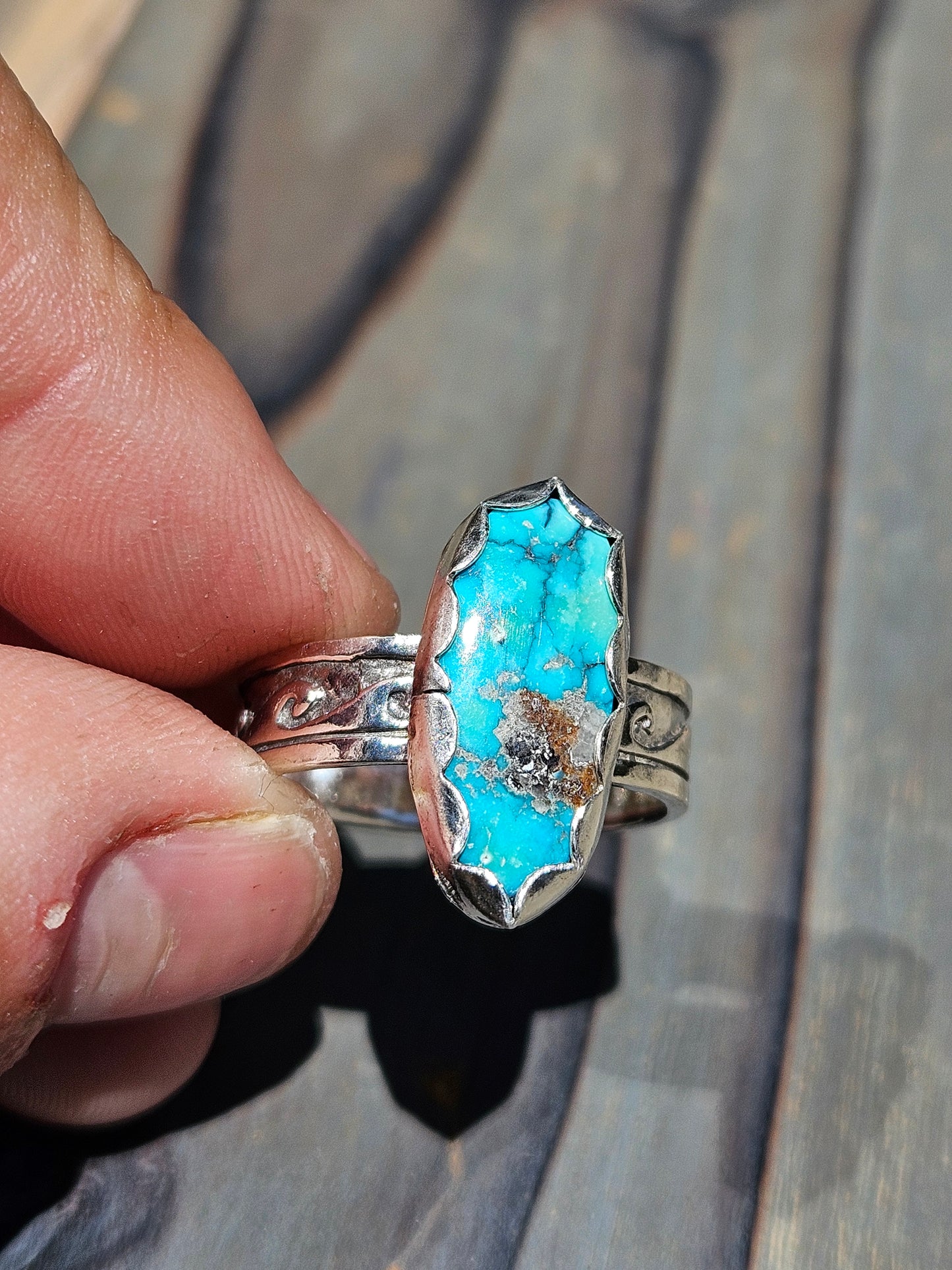 Turquoise Ring, Size 9