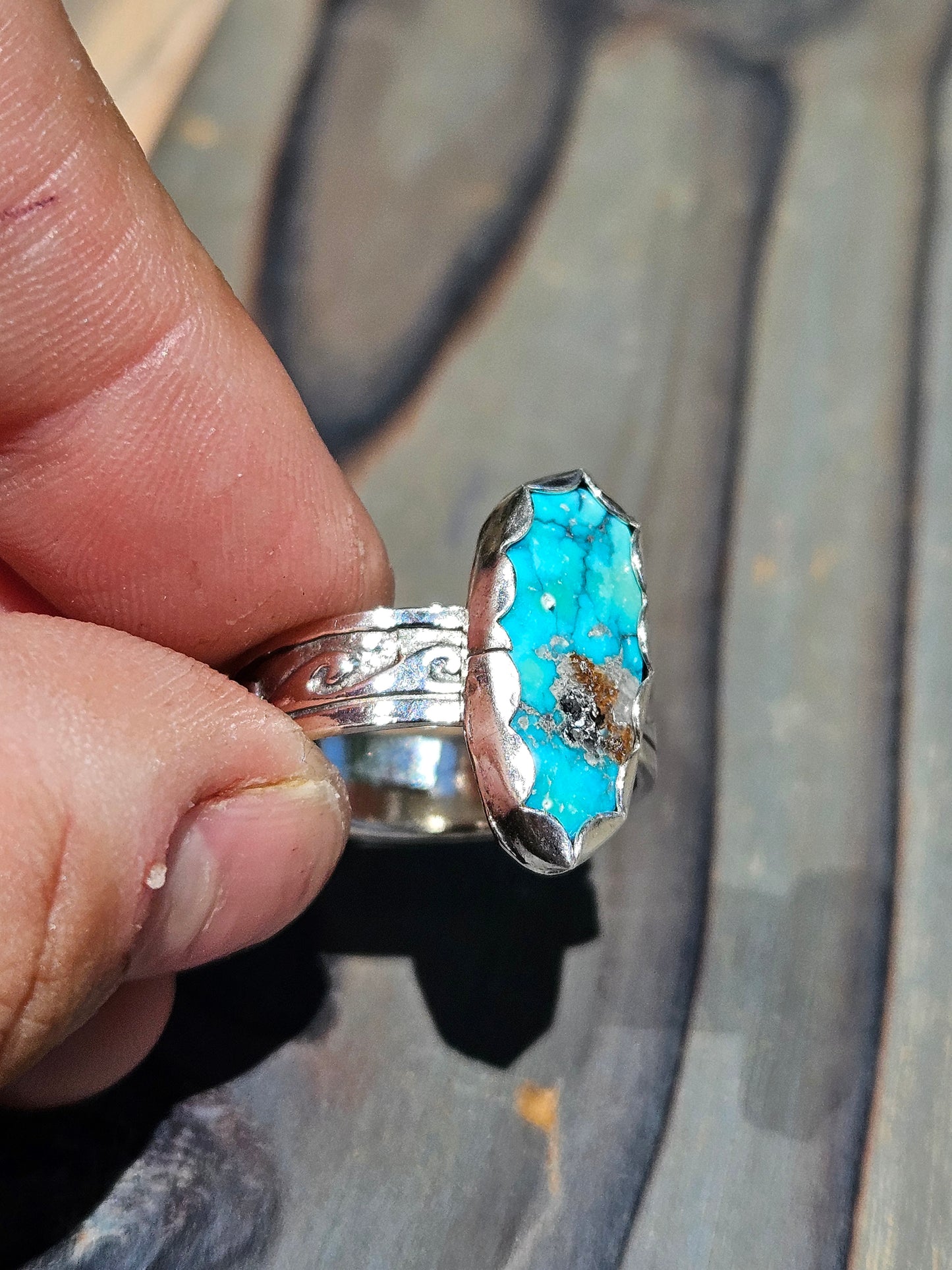 Turquoise Ring, Size 9