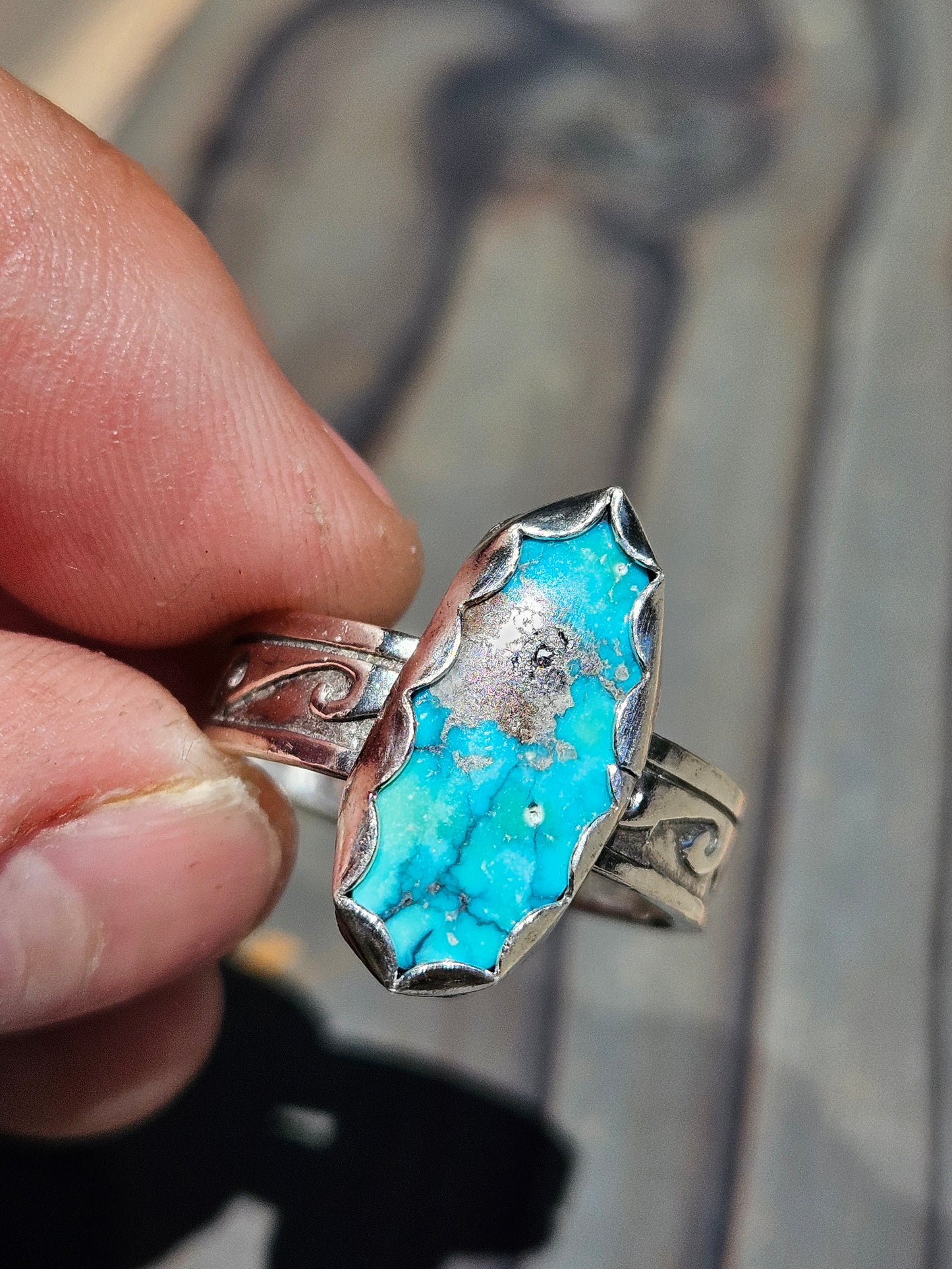 Turquoise Ring, Size 9