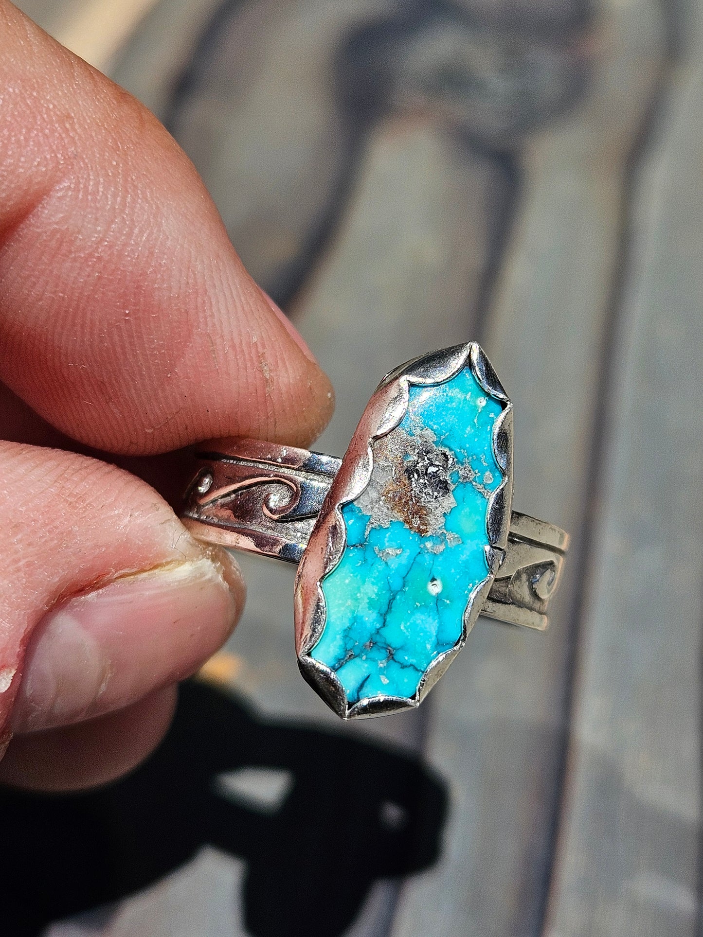 Turquoise Ring, Size 9