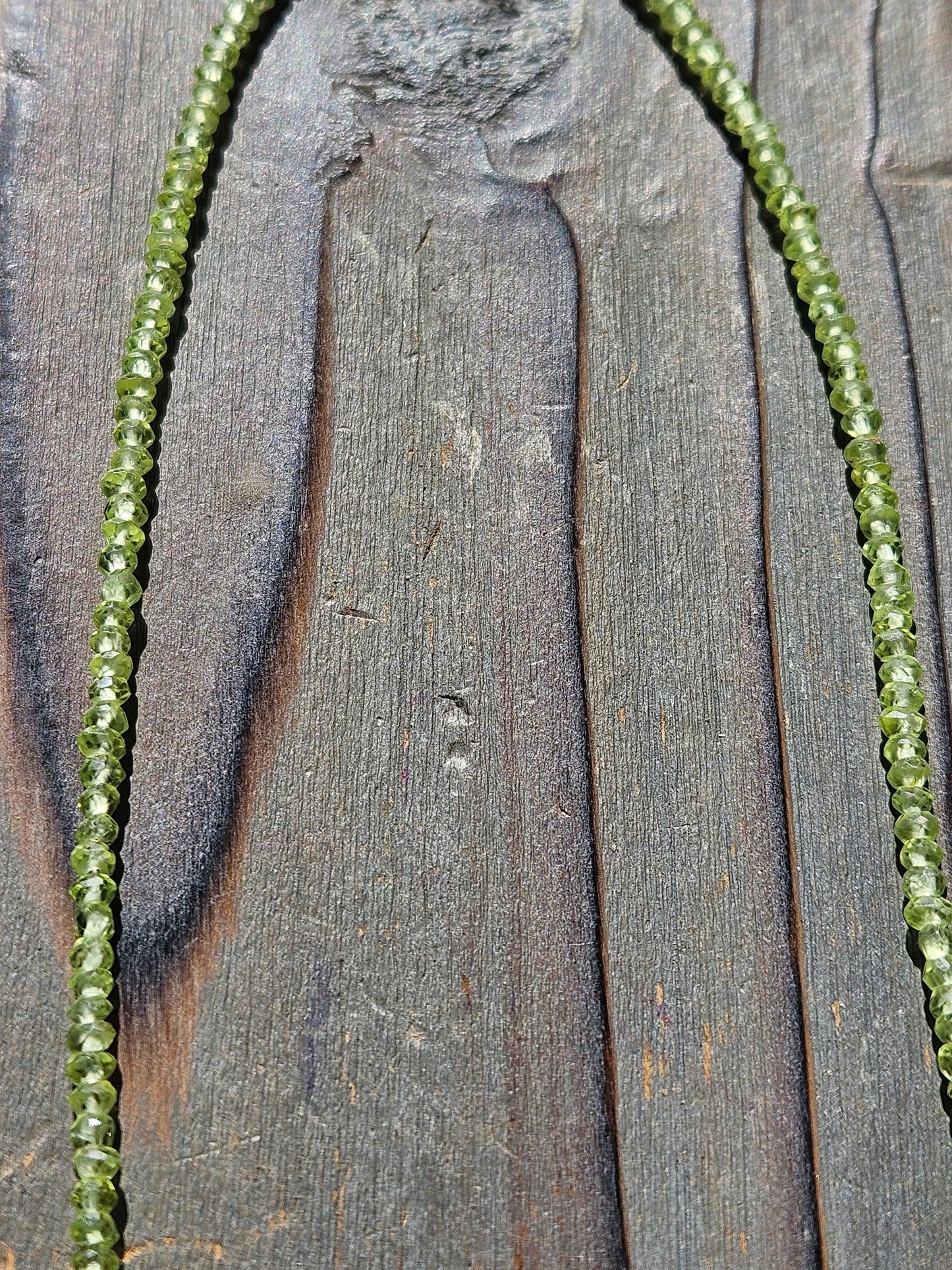 Peridot Choker Chain