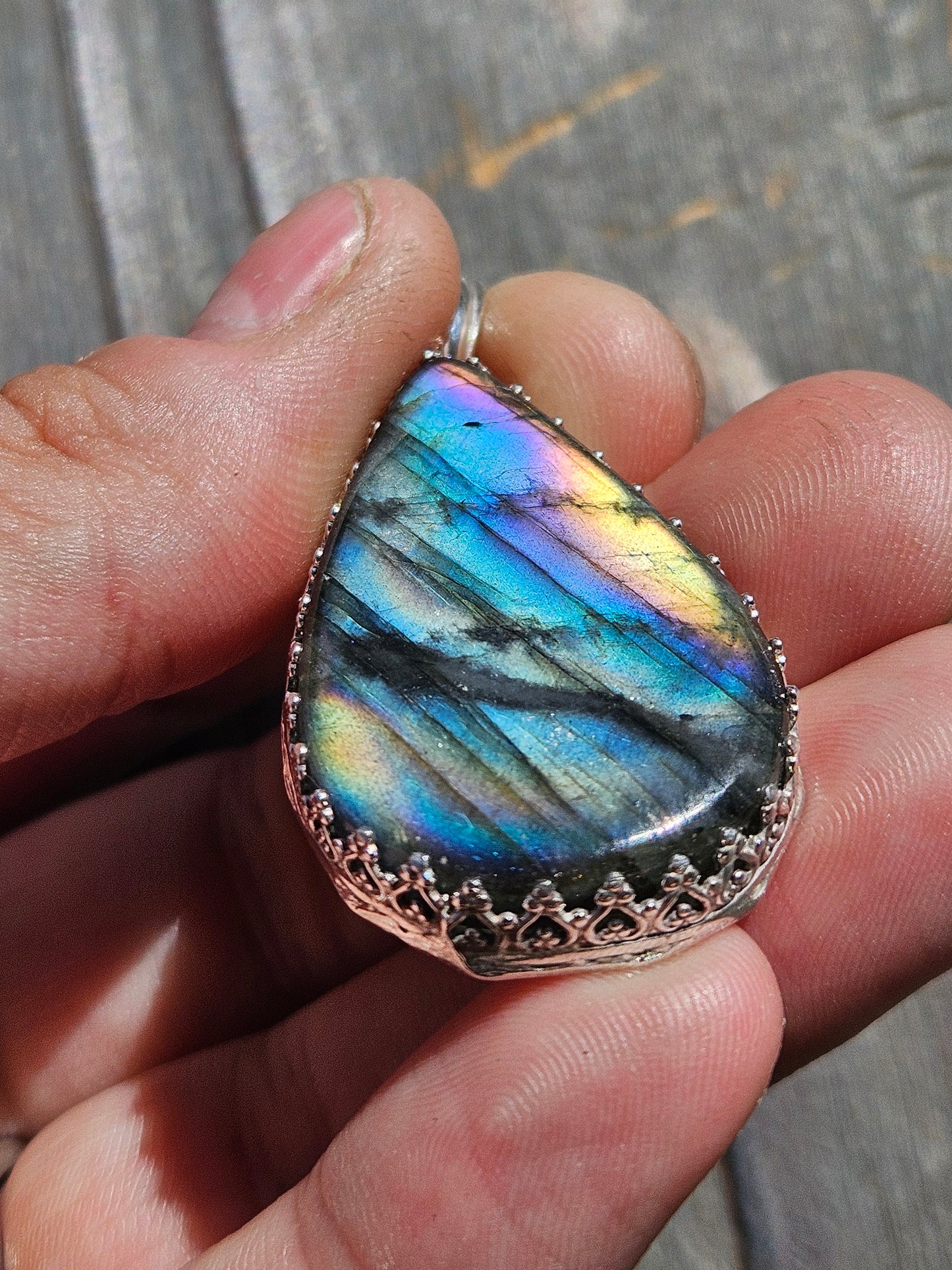 Labradorite pendant