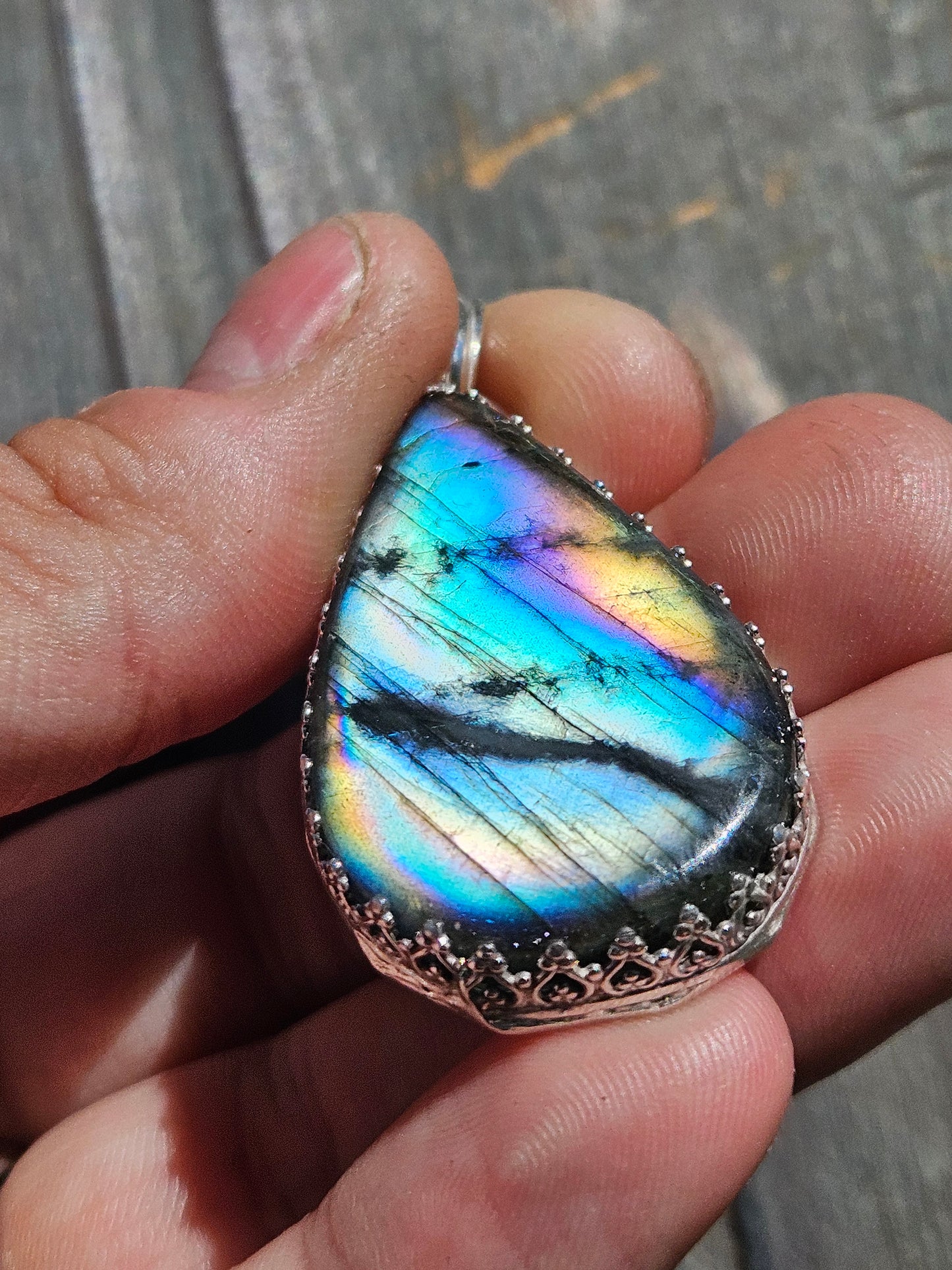 Labradorite pendant