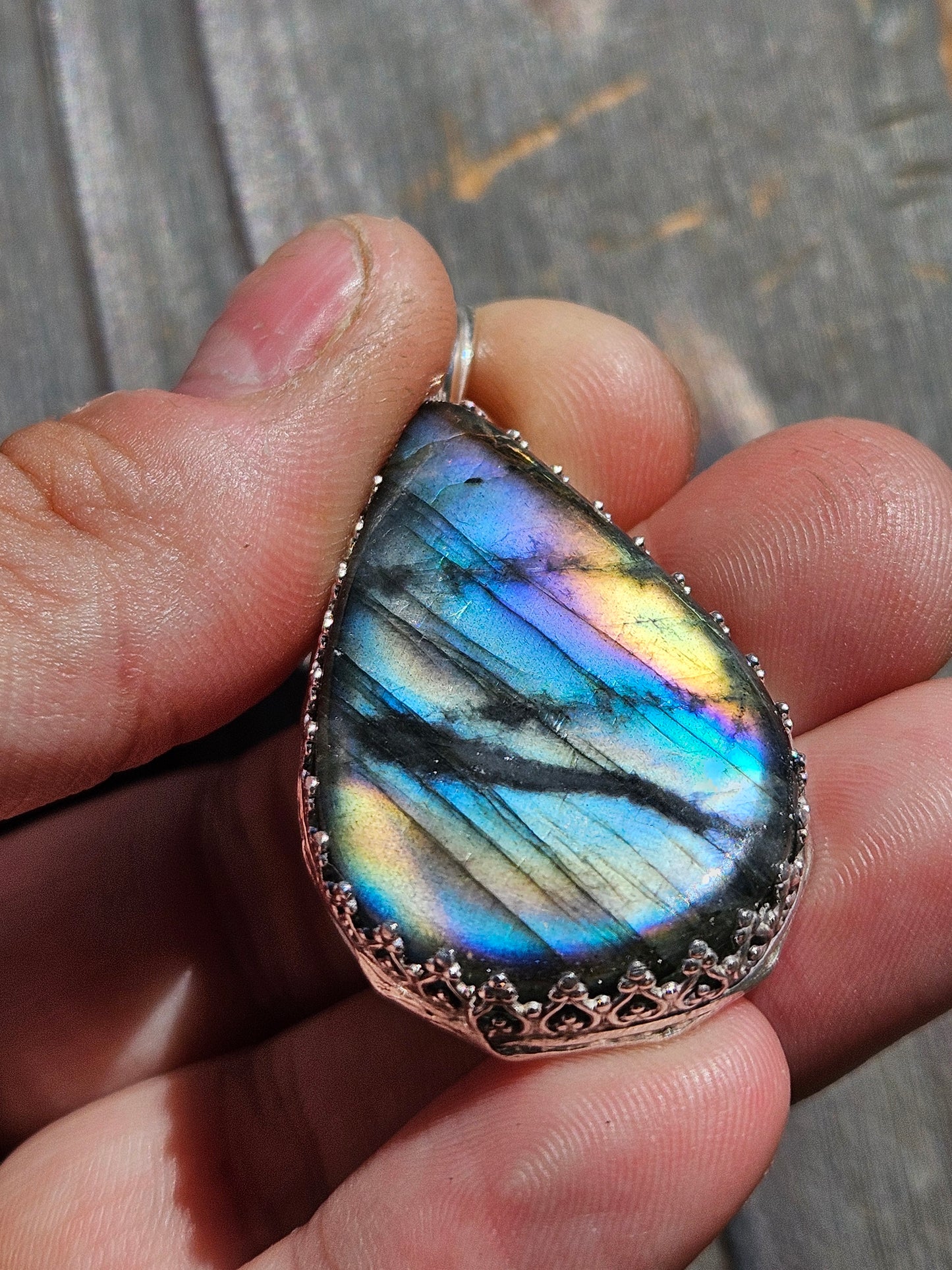 Labradorite pendant