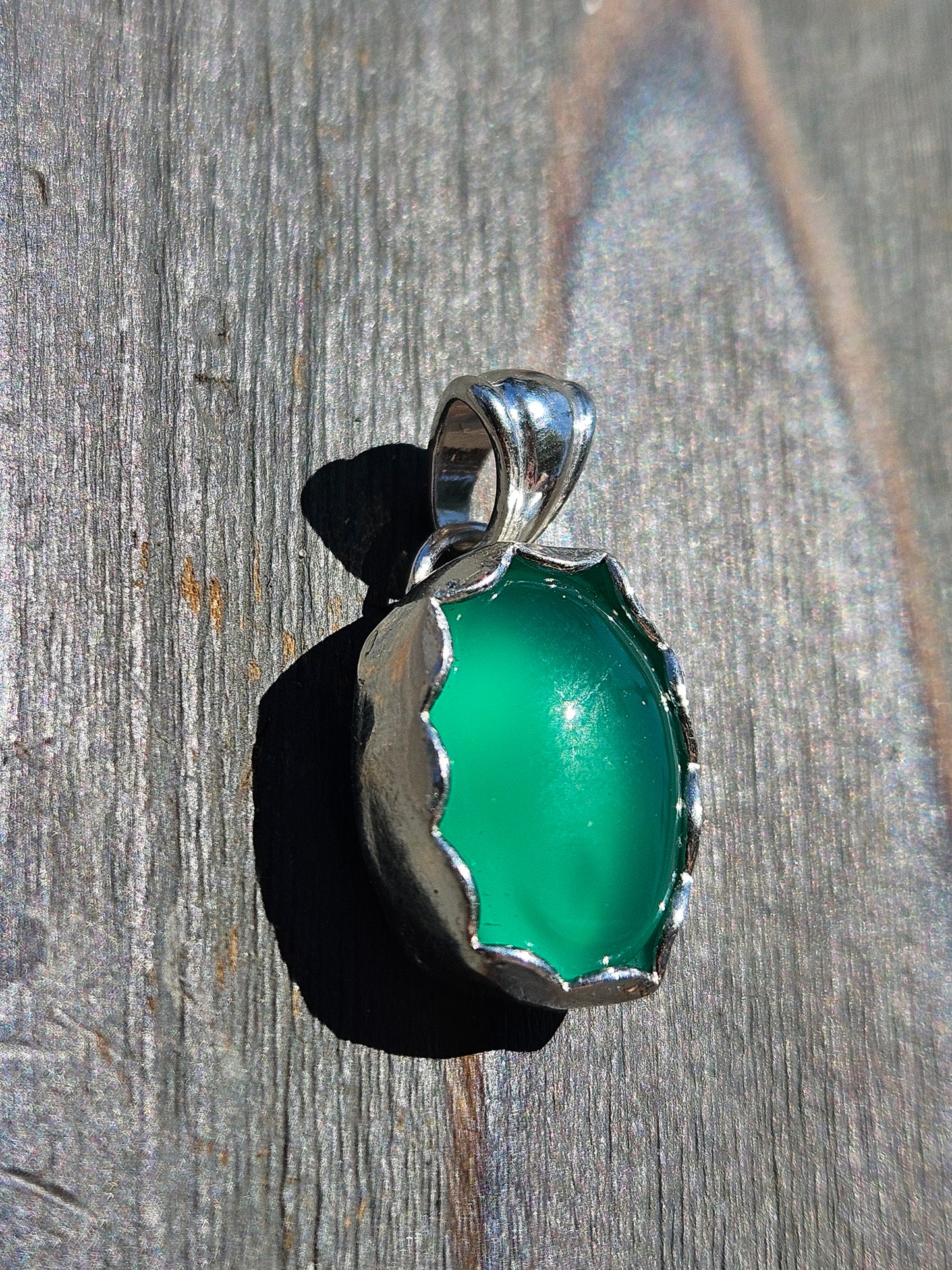 Chrome Chalcedony Pendant