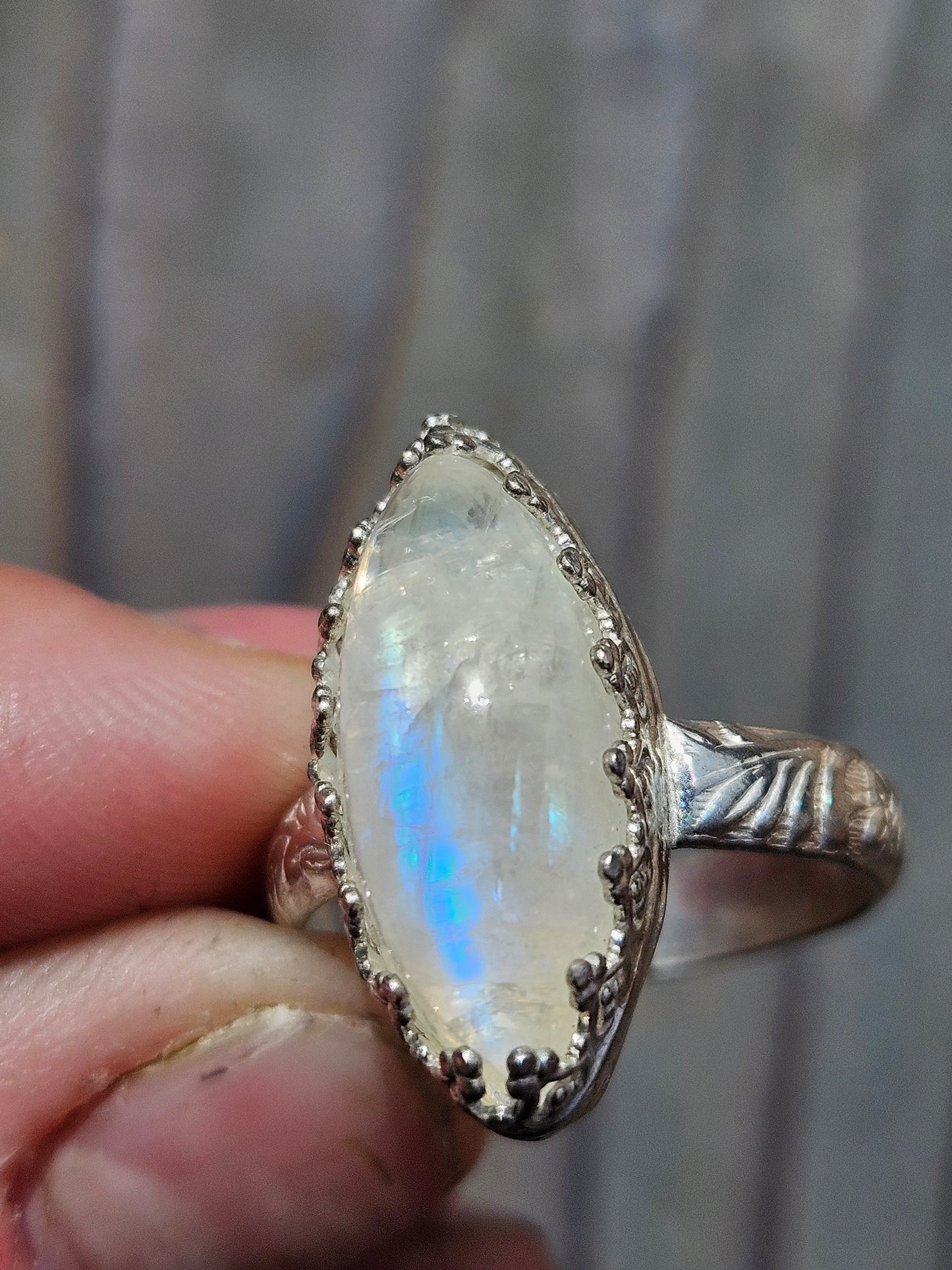 Moonstone Ring, Size 8.5