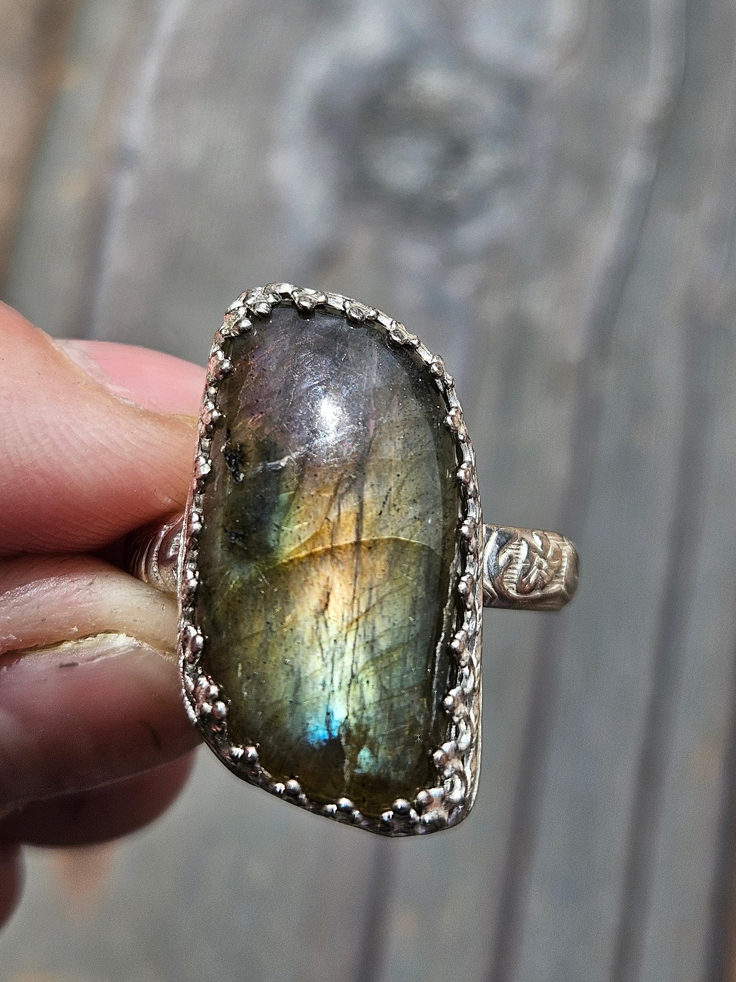 Labradorite Ring, Size 11