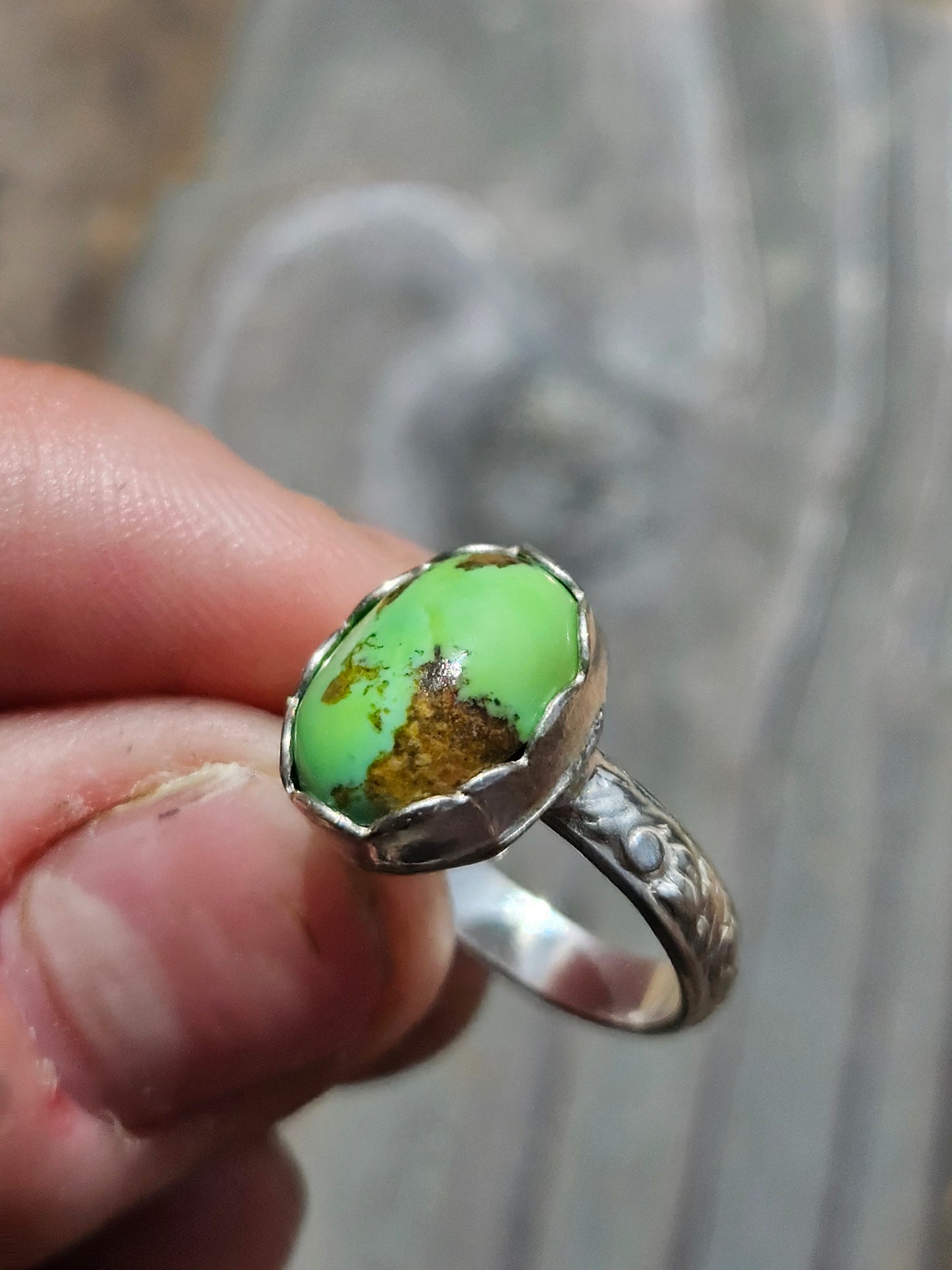 Sonoran Turquoise Ring, Size 6